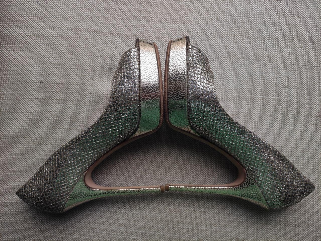 Jimmy Choo Jimmy Choo evening shiny sandals Size US 9 / IT 39 - 4 Thumbnail