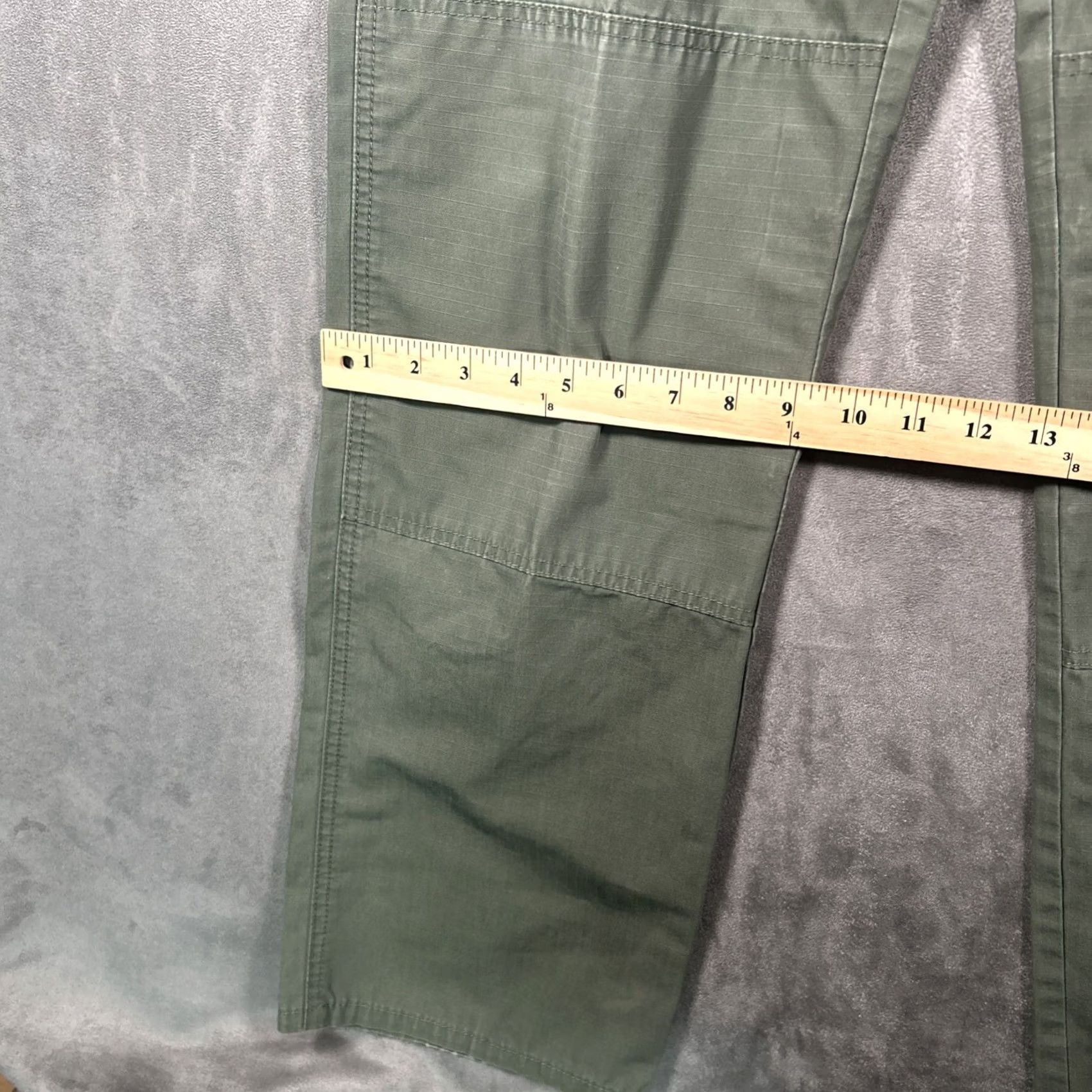 Vintage 5.11 Tactical Pants Mens 30x34 (Fits 30x32) Khaki Ripstop Cargo Flat Front Stretch Reinforced Knee Pockets Outdoor Army Classic 74273 Taclite Pro Size US 30 / EU 46 - 4 Thumbnail