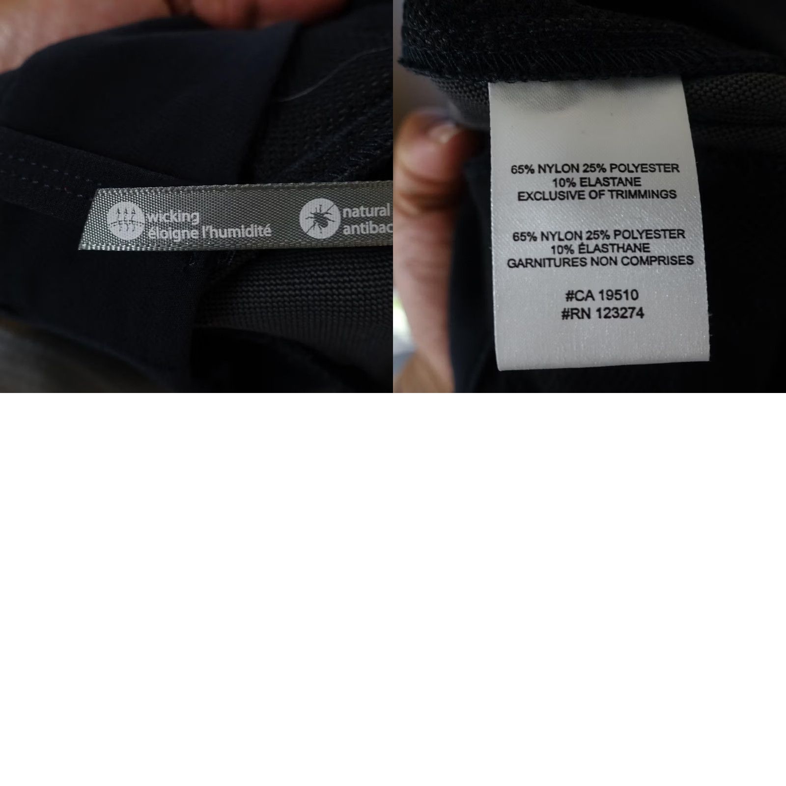 Vintage Lolë Pants Womens 12 Black Stretch Flare Outdoor Hiking Wicking UPF Athletic Shirt? Size 34" / US 12 / IT 48 - 11 Thumbnail