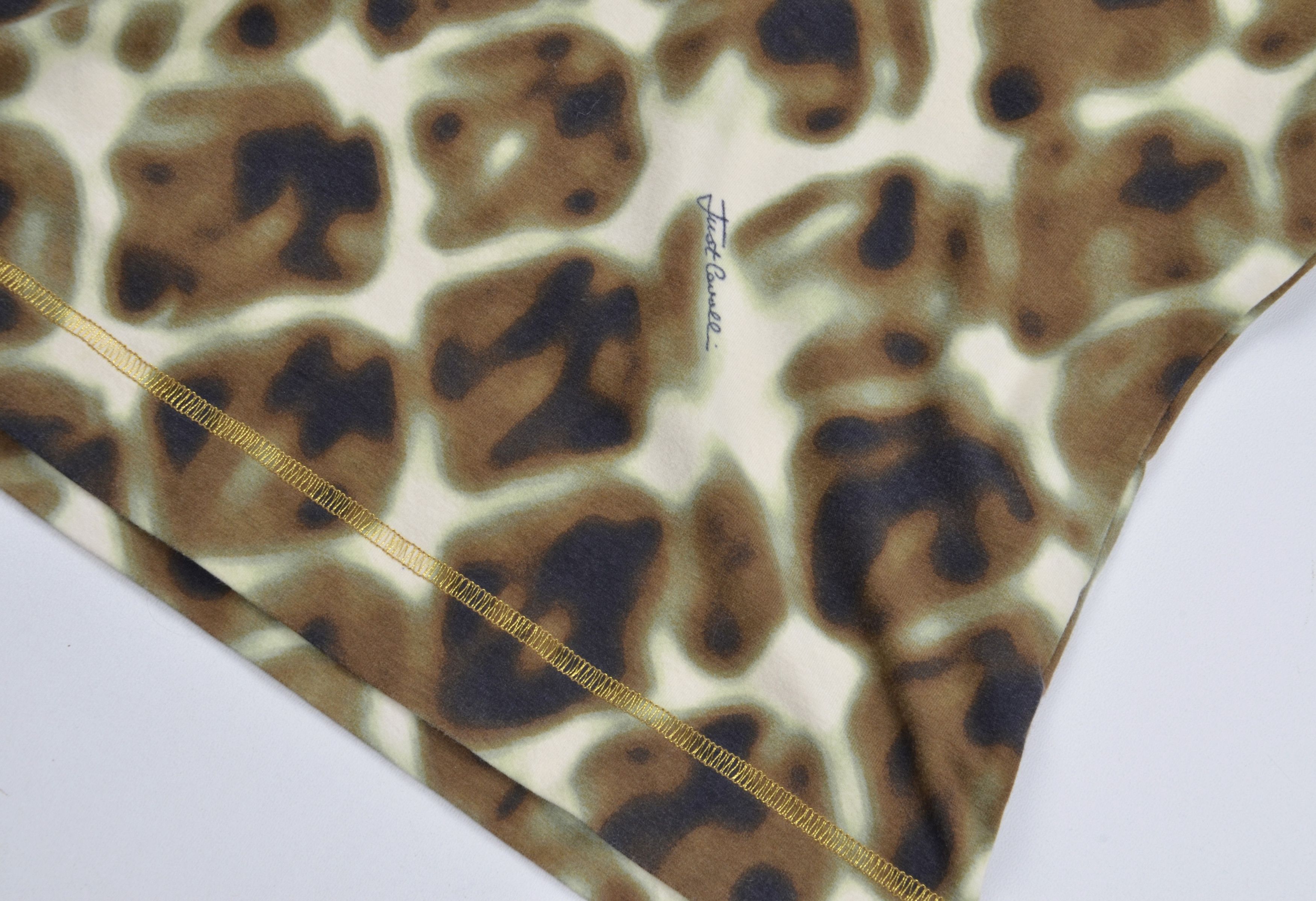 Just Cavalli Vintage Just Cavalli Y2K Animal Print Stretch 3/4 Sleeve Top Size S / US 4 / IT 40 - 6 Thumbnail