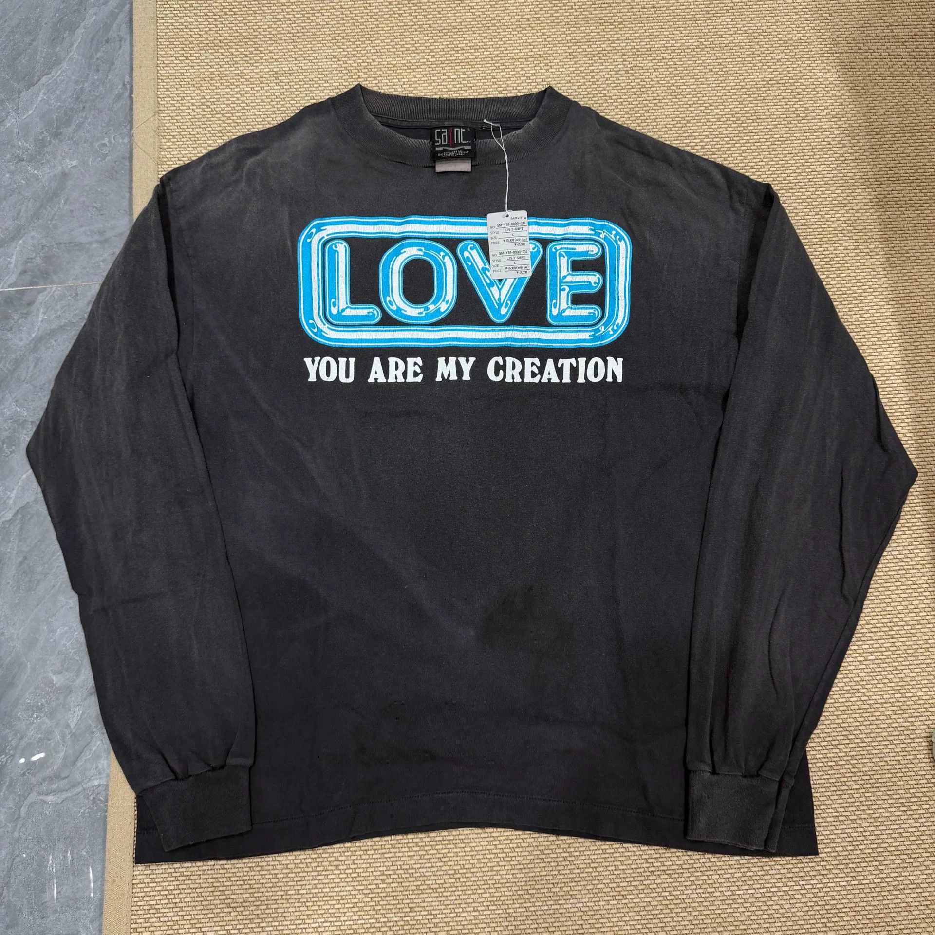 Saint Michael Saint Michael Long Sleeve Love Shirt Size US L / EU 52-54 / 3 - 1 Thumbnail