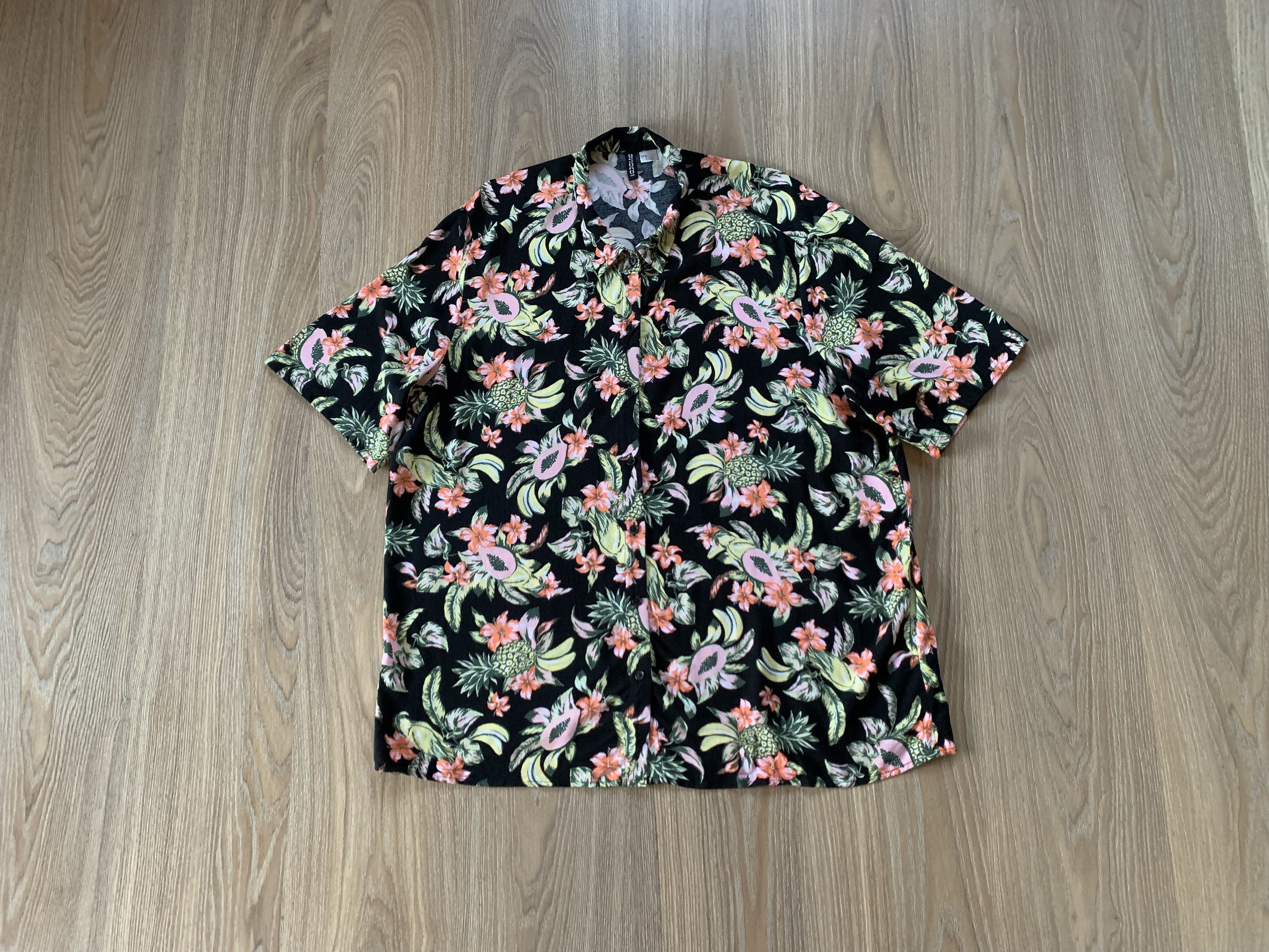 Divided Divided Hawaiian Overprint Tropic Shirt Size US M / EU 48-50 / 2 - 1 Thumbnail