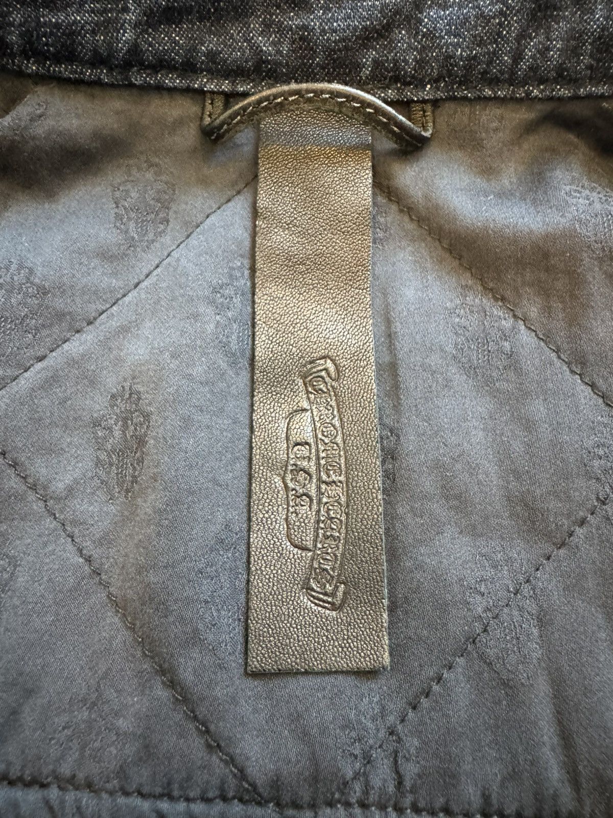 Chrome Hearts Chrome Hearts Work’n Denim Lucky Patch Padded Shirt Size US L / EU 52-54 / 3 - 15 Thumbnail