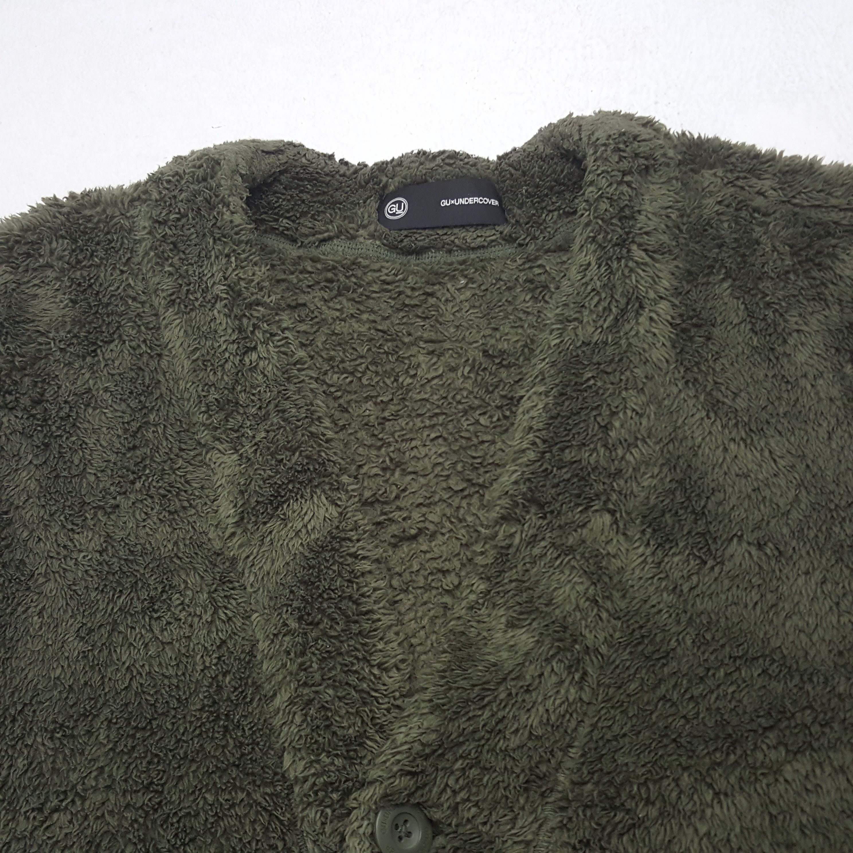 GU × Japanese Brand × Vintage Vintage Undercover x GU Custom Art U Fleece Jacket Size US M / EU 48-50 / 2 - 5 Thumbnail