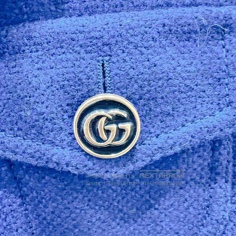 Gucci Gucci Blue short-sleeved waist suit Size XS / US 0-2 / IT 36-38 - 3 Thumbnail