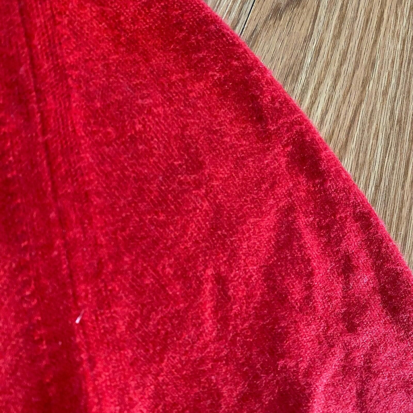 Other Designers Originals Vintage Red Short Sweater Womens Large Size L / US 10 / IT 46 - 4 Thumbnail