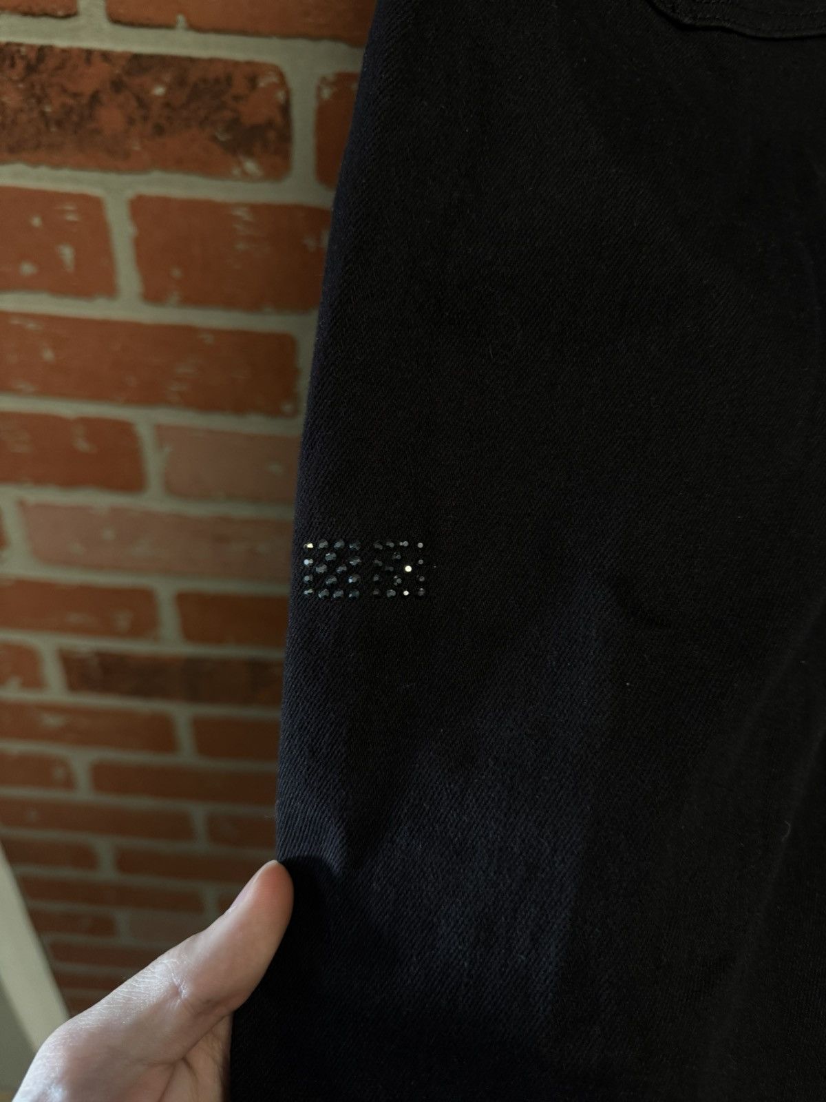Ksubi Ksubi Black Jeans Crystals Size 33 Flawless 🧼 $350 Retail Size US 33 - 11 Thumbnail