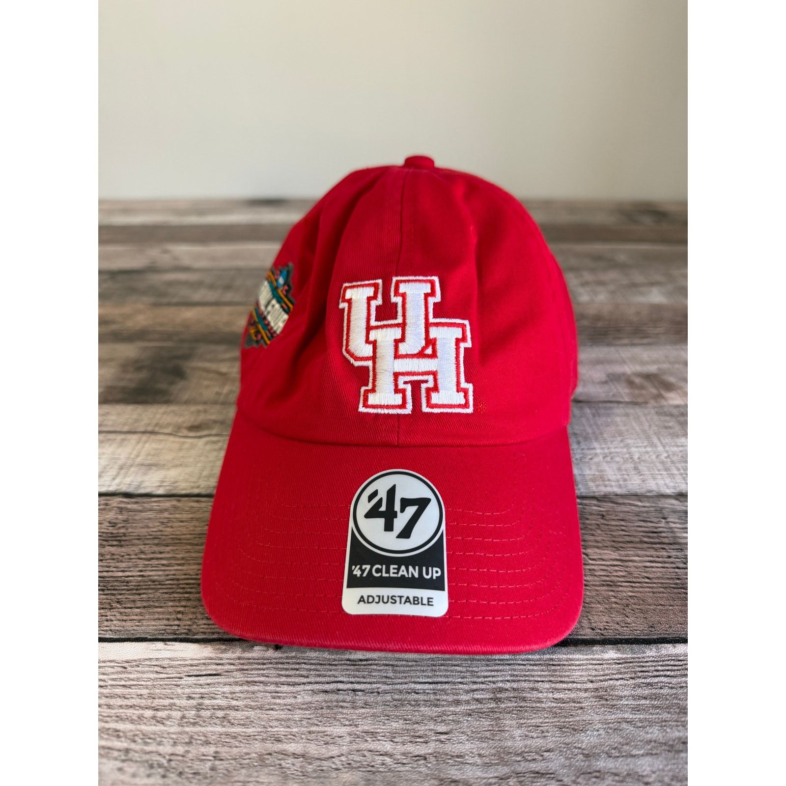 47 Brand NWT Houston Cougars Strapback Adjustable Hat Size ONE SIZE - 2 Thumbnail