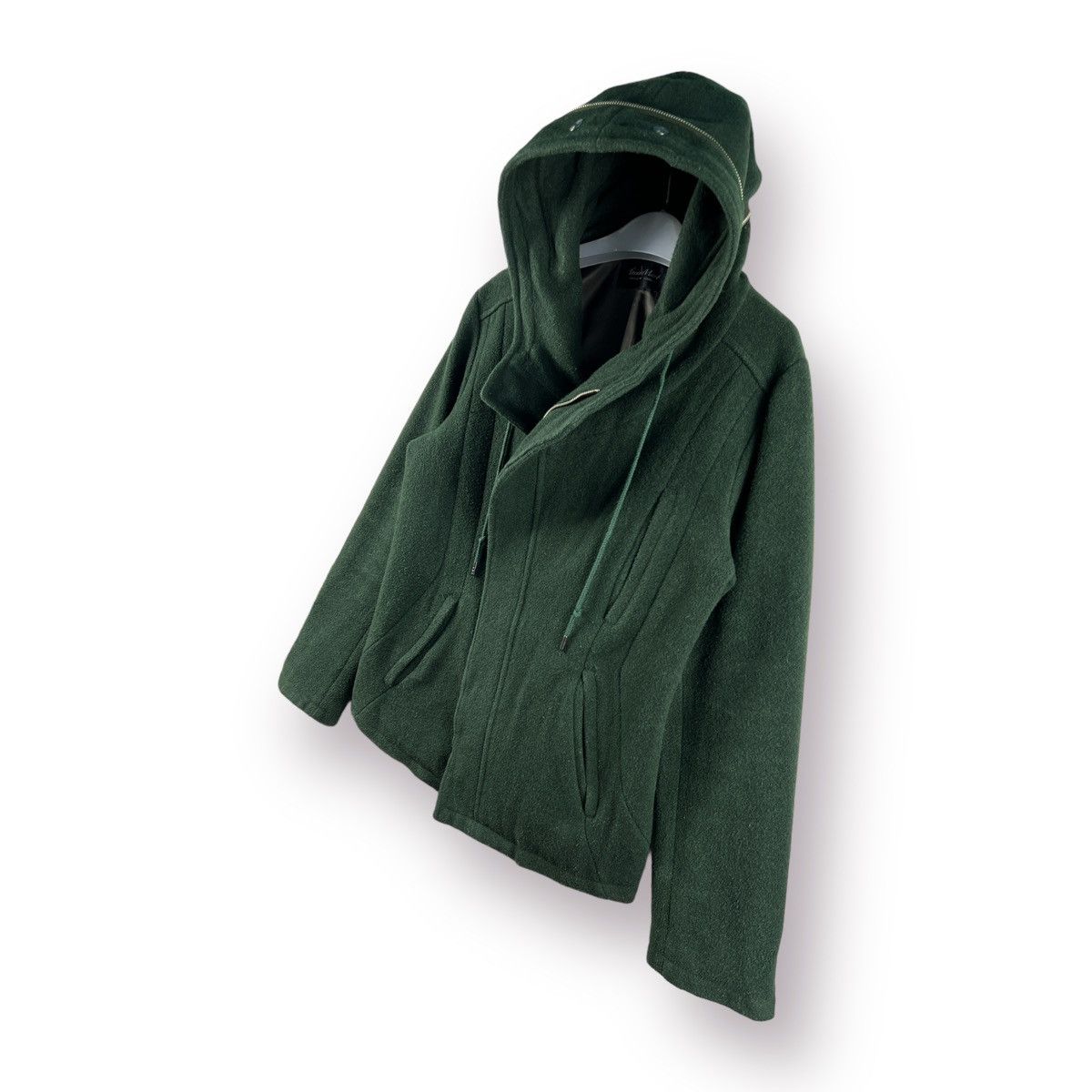 Tornado Mart 🔥 Tornado Mart wool double collar Hood punk Revolution - M Size US XS / EU 42 / 0 - 2 Thumbnail
