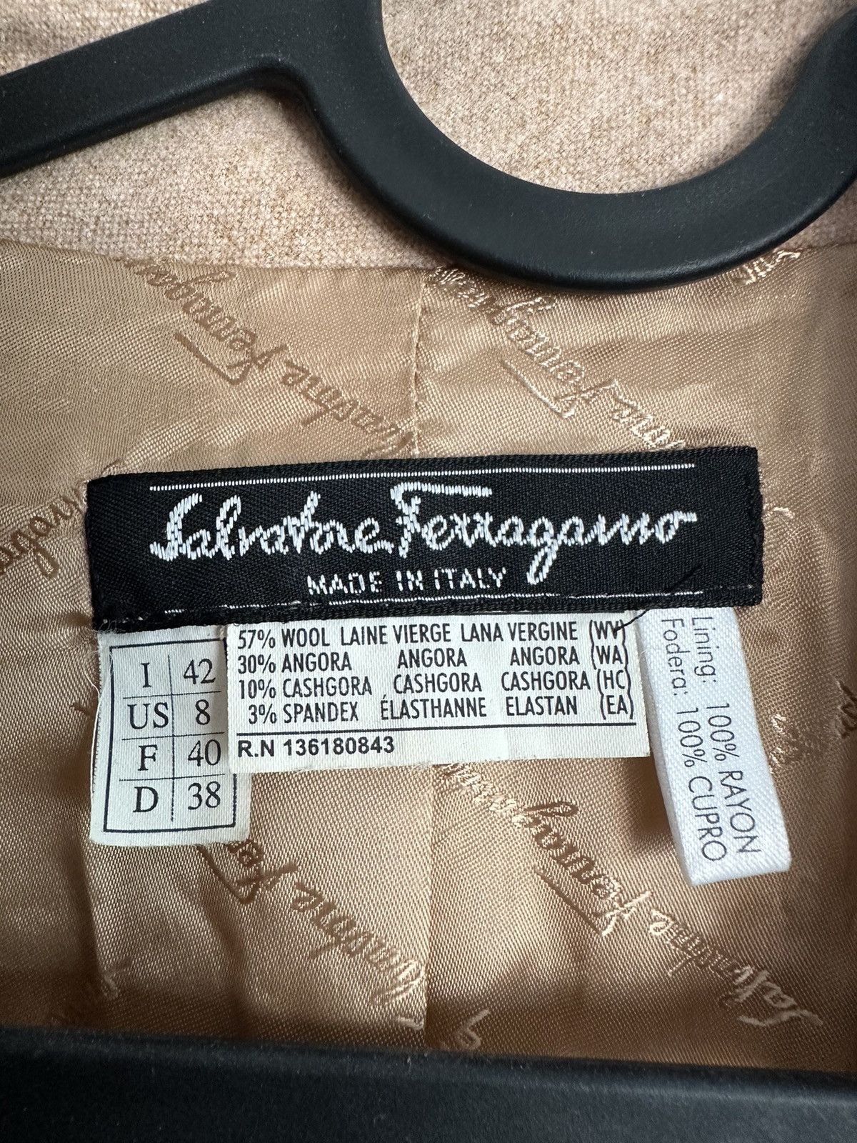 Designer × Salvatore Ferragamo Salvatore Ferragamo New Wool blazer luxury Old money Size M / US 6-8 / IT 42-44 - 4 Thumbnail