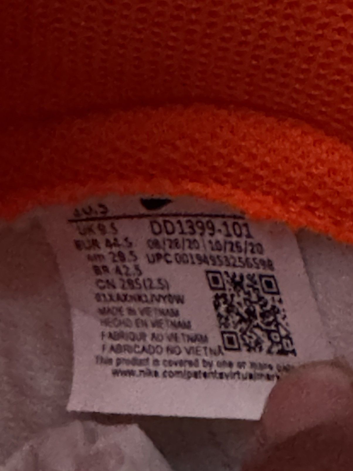 Nike 2022 Nike Dunk High Syracuse Brand New size 10.5 Size US 10.5 / EU 43-44 - 7 Thumbnail