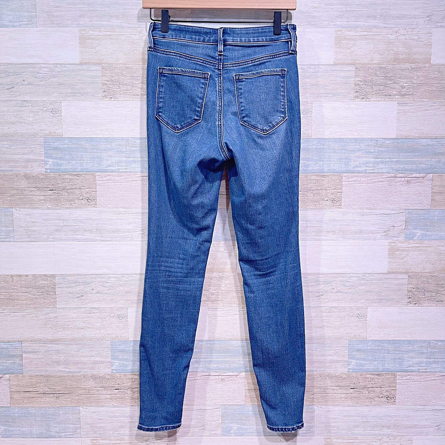 Athleta ATHLETA Sculptek Ultra Skinny Jeans True Blue Womens 2 Size 26" / US 2 / IT 38 - 5 Thumbnail
