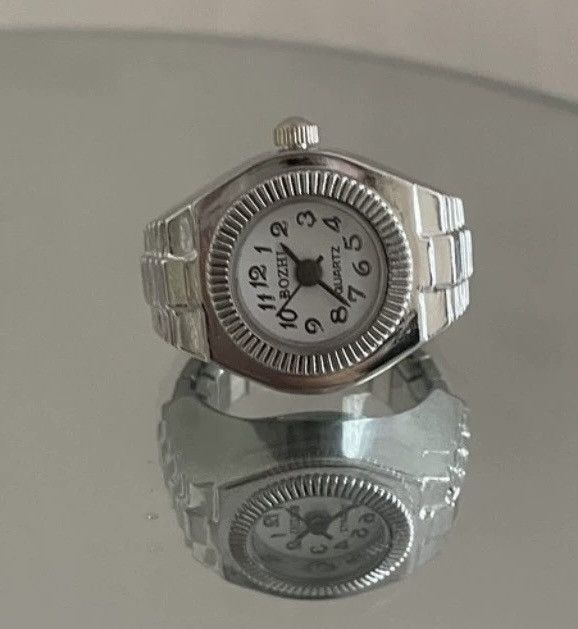 Japanese Brand × Vintage Avant garde fashion watch ring retro punk hip hop Size ONE SIZE - 6 Thumbnail