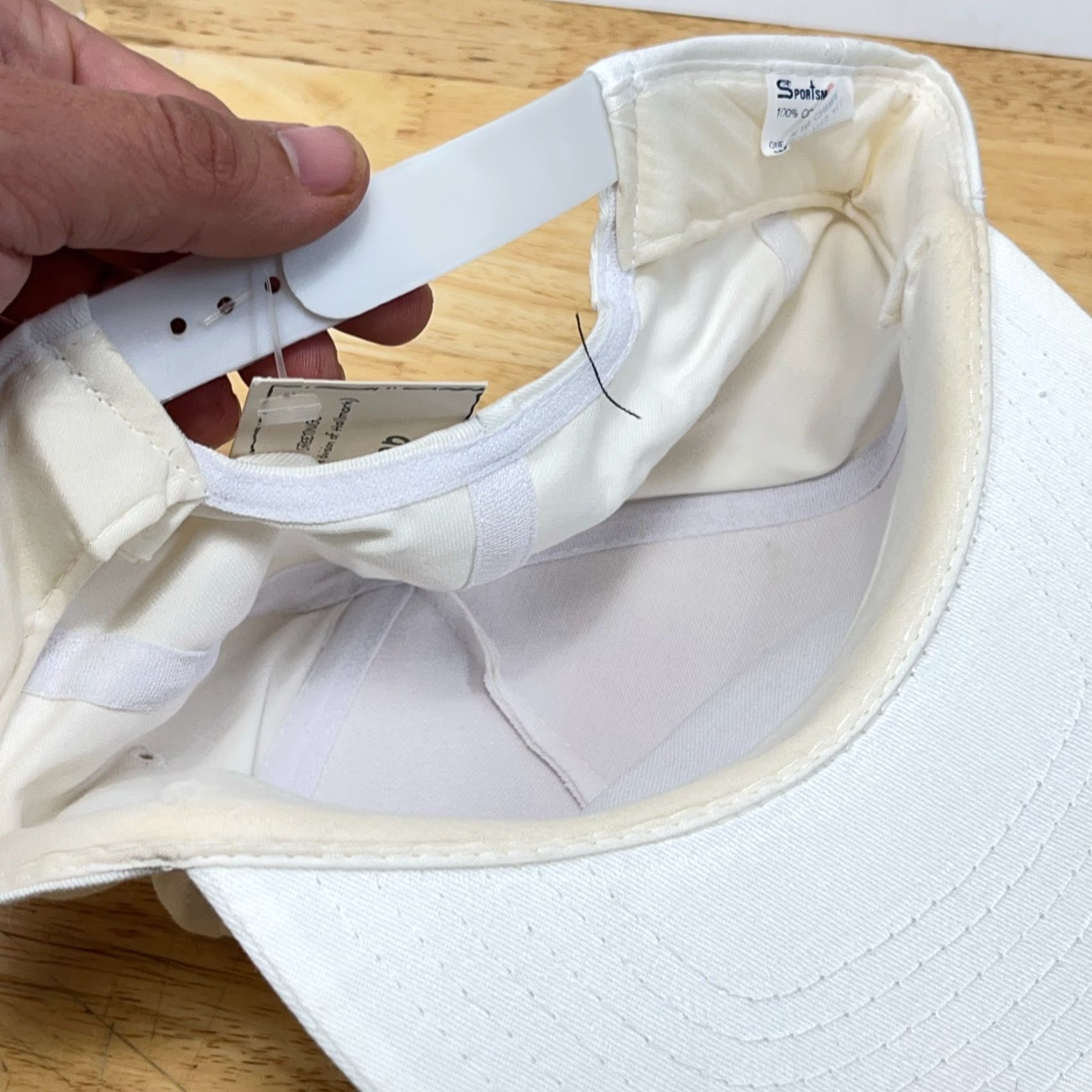 Vintage VINTAGE Golf Hat Cap Snapback WhiteGreen Funny Joke Putting 90s Adult Size ONE SIZE - 6 Thumbnail