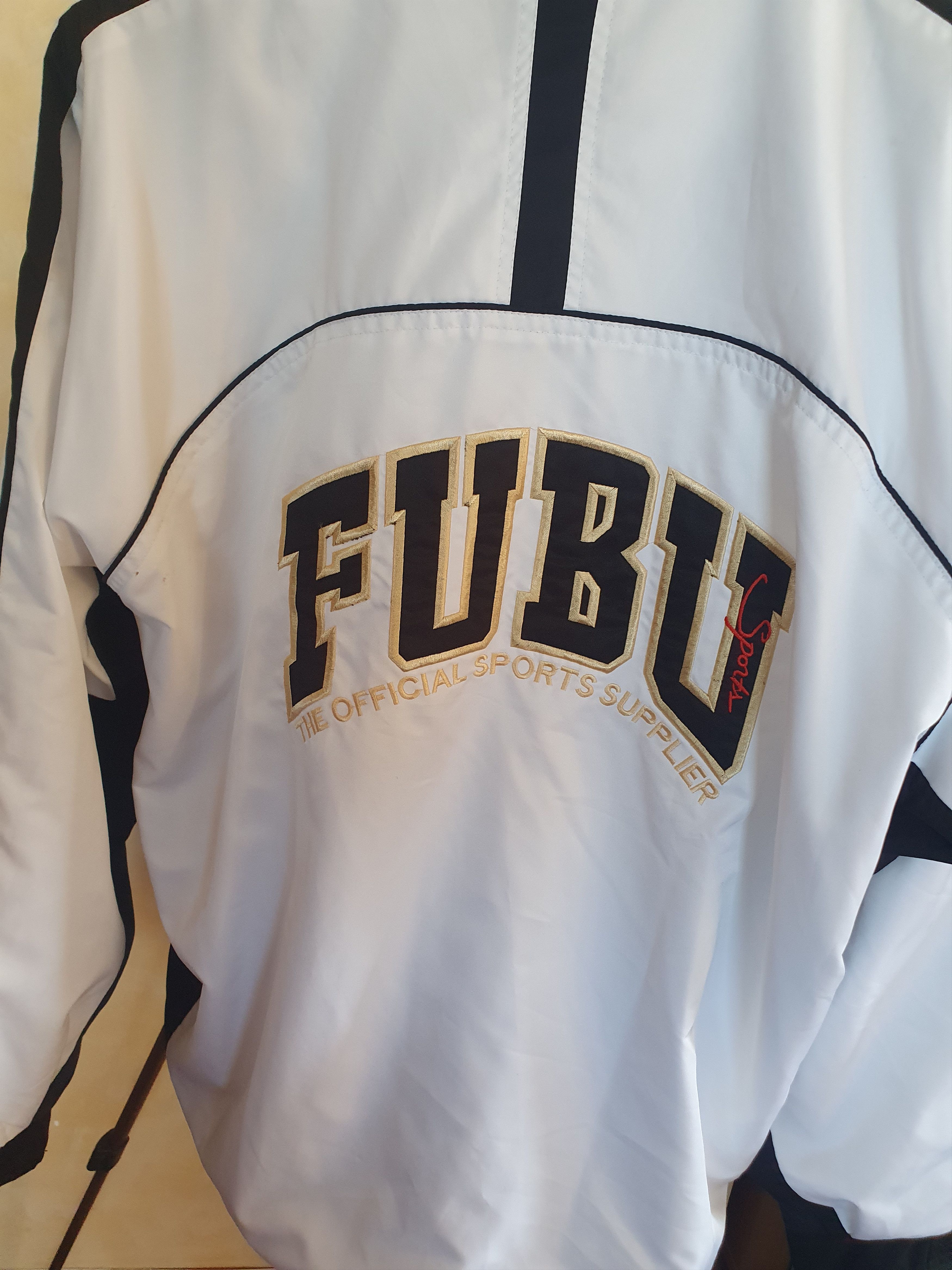Fubu × Vintage Fubu Collection Vintage Windbreaker Y2K Jacket sz XL Size US XL / EU 56 / 4 - 9 Thumbnail