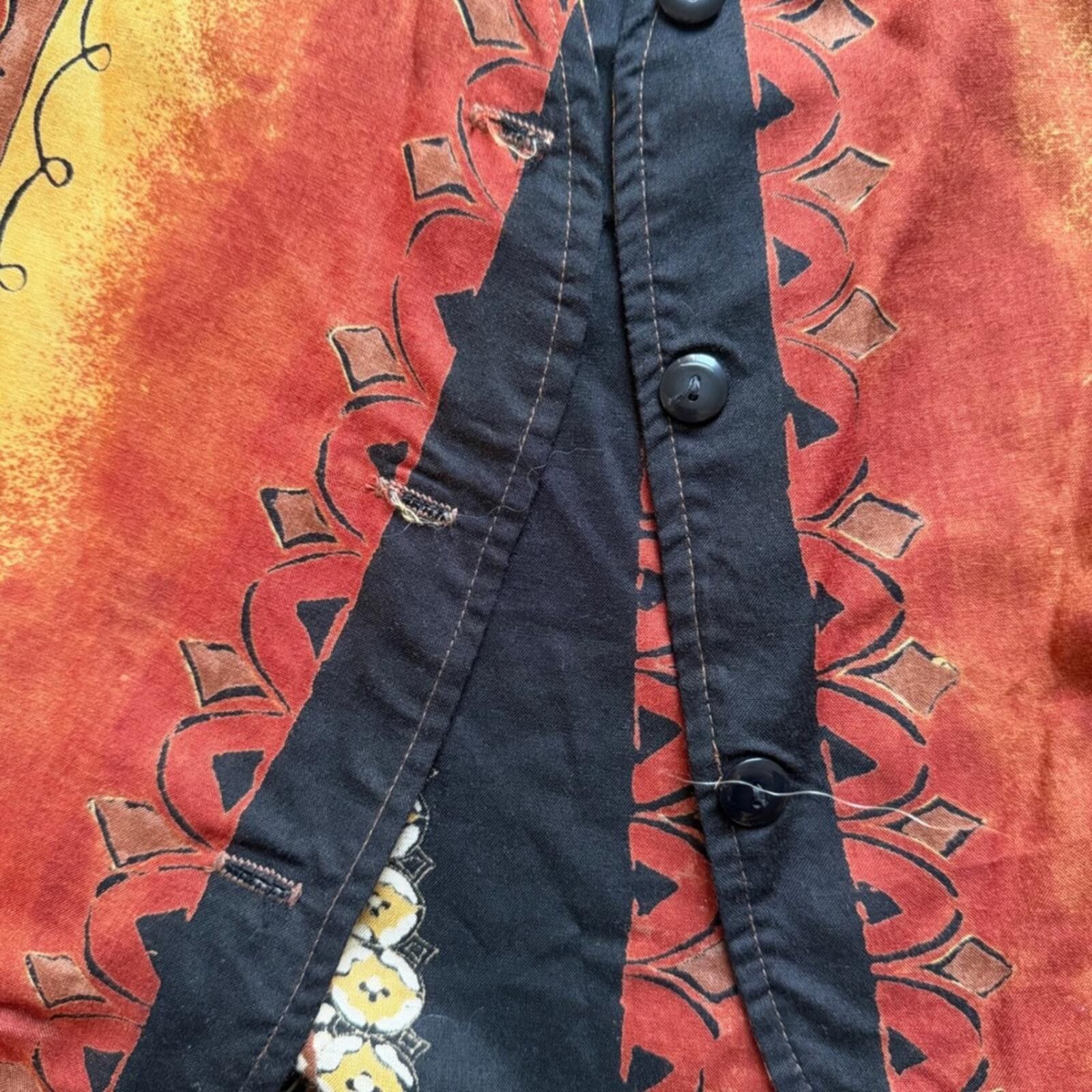 Other Maggie Lawrence Vintage Vest Small Tribal Boho Size S / US 4 / IT 40 - 2 Thumbnail