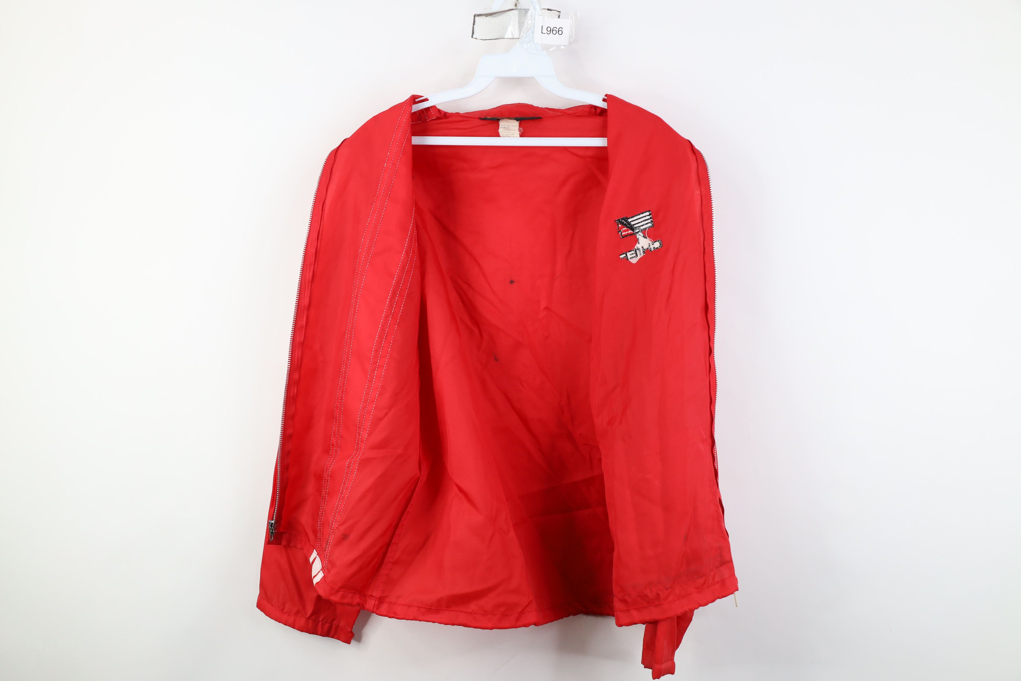 Vintage Vintage 60s 70s Industries Bins Cafe Racer Jacket Red USA Size US M / EU 48-50 / 2 - 14 Thumbnail