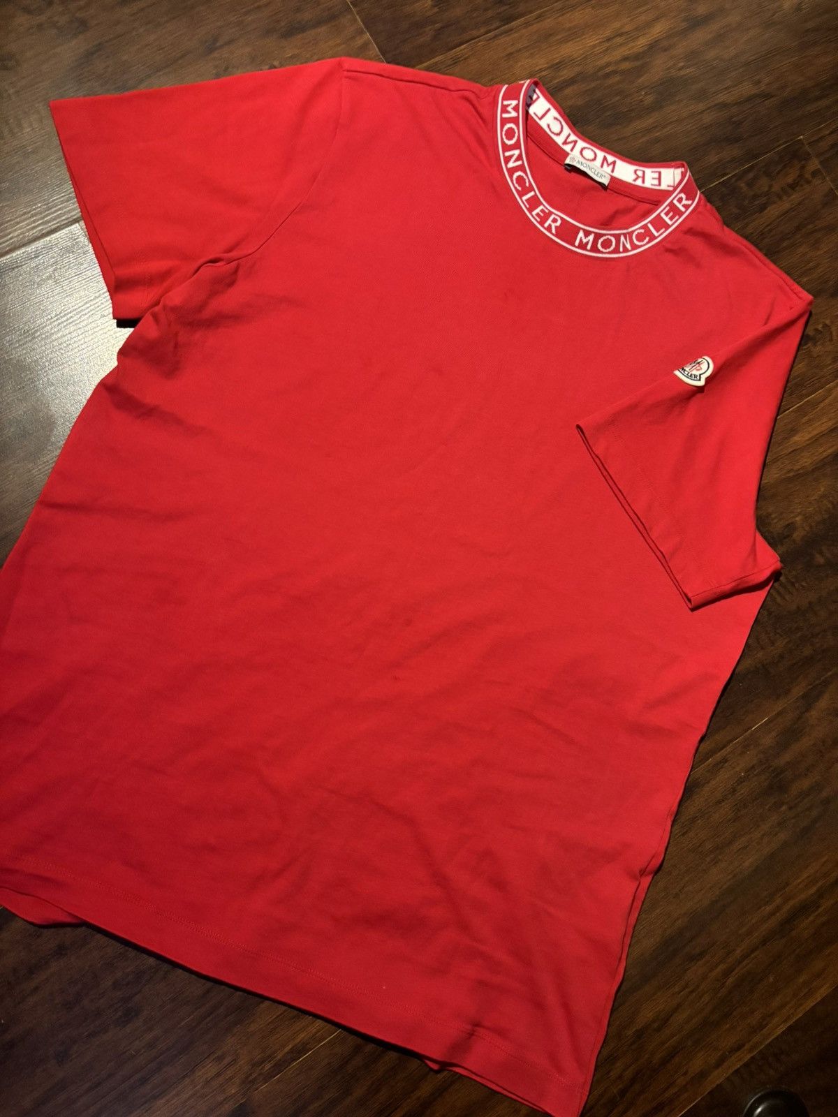 Designer × Moncler Moncler Mens Ribbed T-Shirt Size US M / EU 48-50 / 2 - 4 Thumbnail