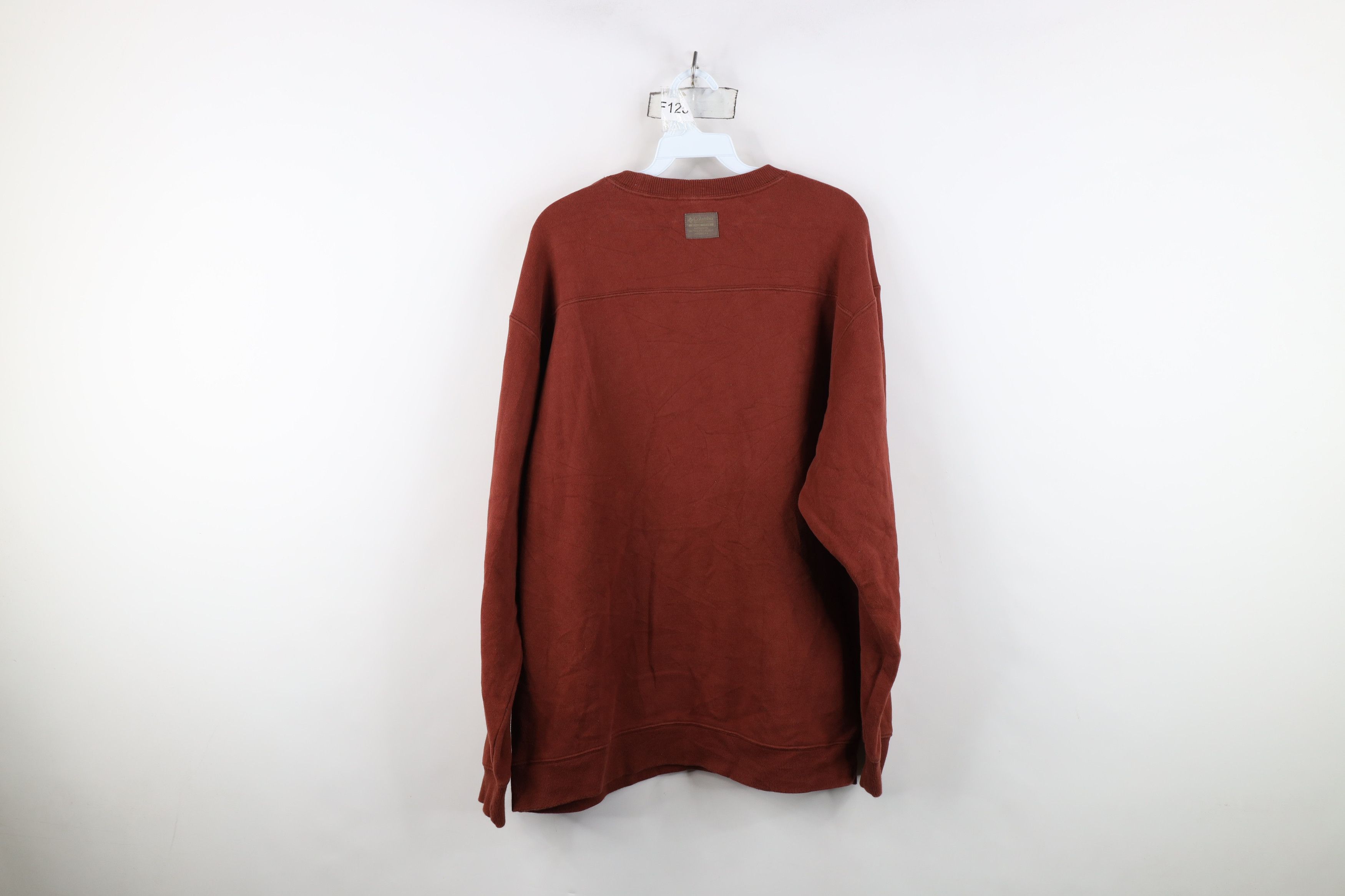 Columbia Vintage Columbia Spell Out Crewneck Sweatshirt Burnt Orange Size US XL / EU 56 / 4 - 12 Thumbnail