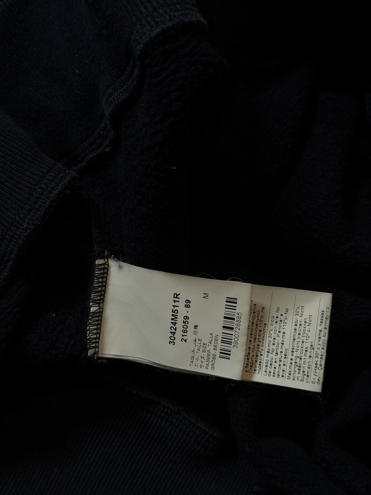424 424 Embroidered Sweatshirt Crewneck Size Medium Navy Blue Size US M / EU 48-50 / 2 - 9 Thumbnail