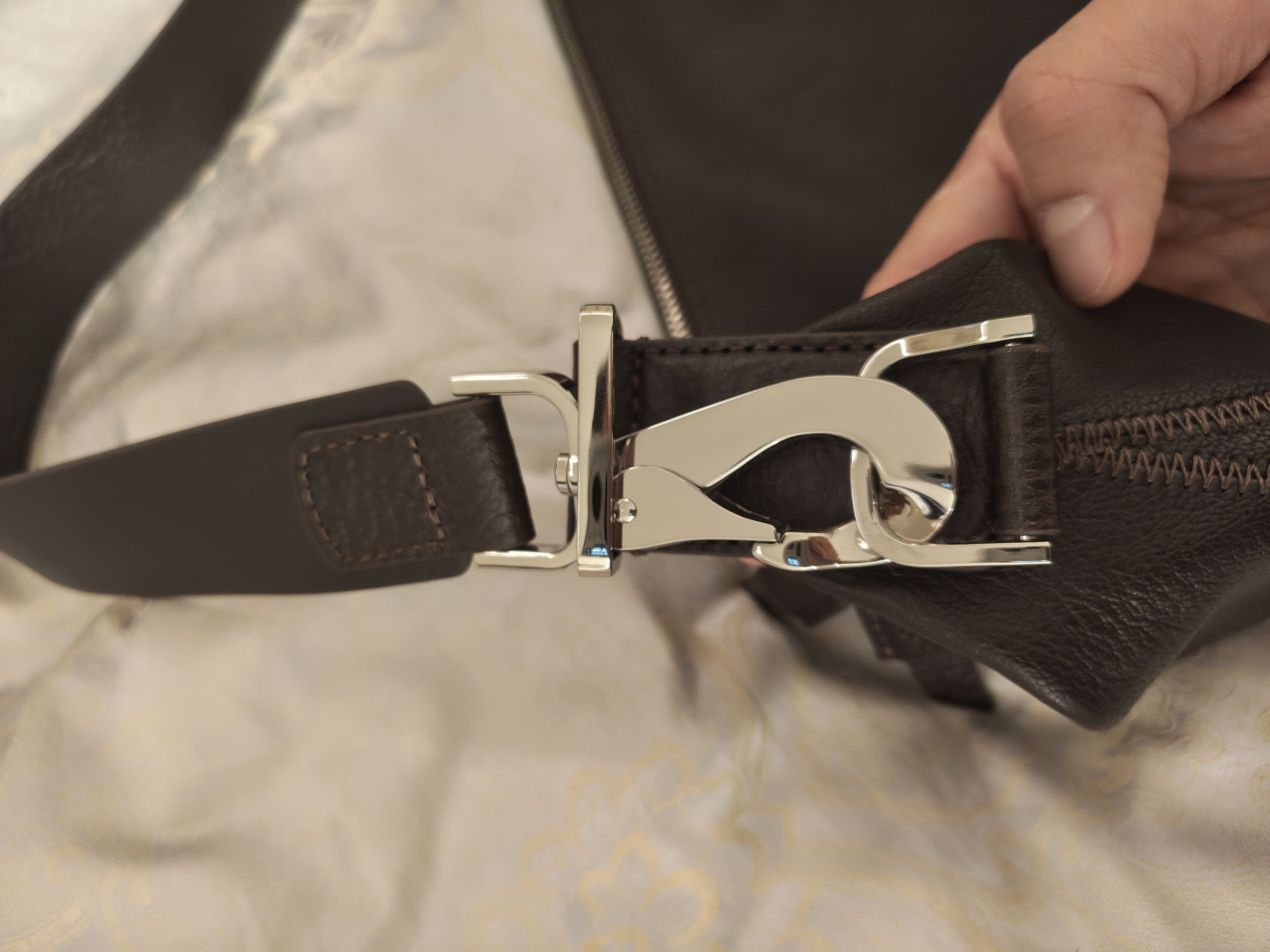 Lemaire LEMAIRE QUIVER CLIP BAG soft game croissant the row loewe Size ONE SIZE - 6 Thumbnail
