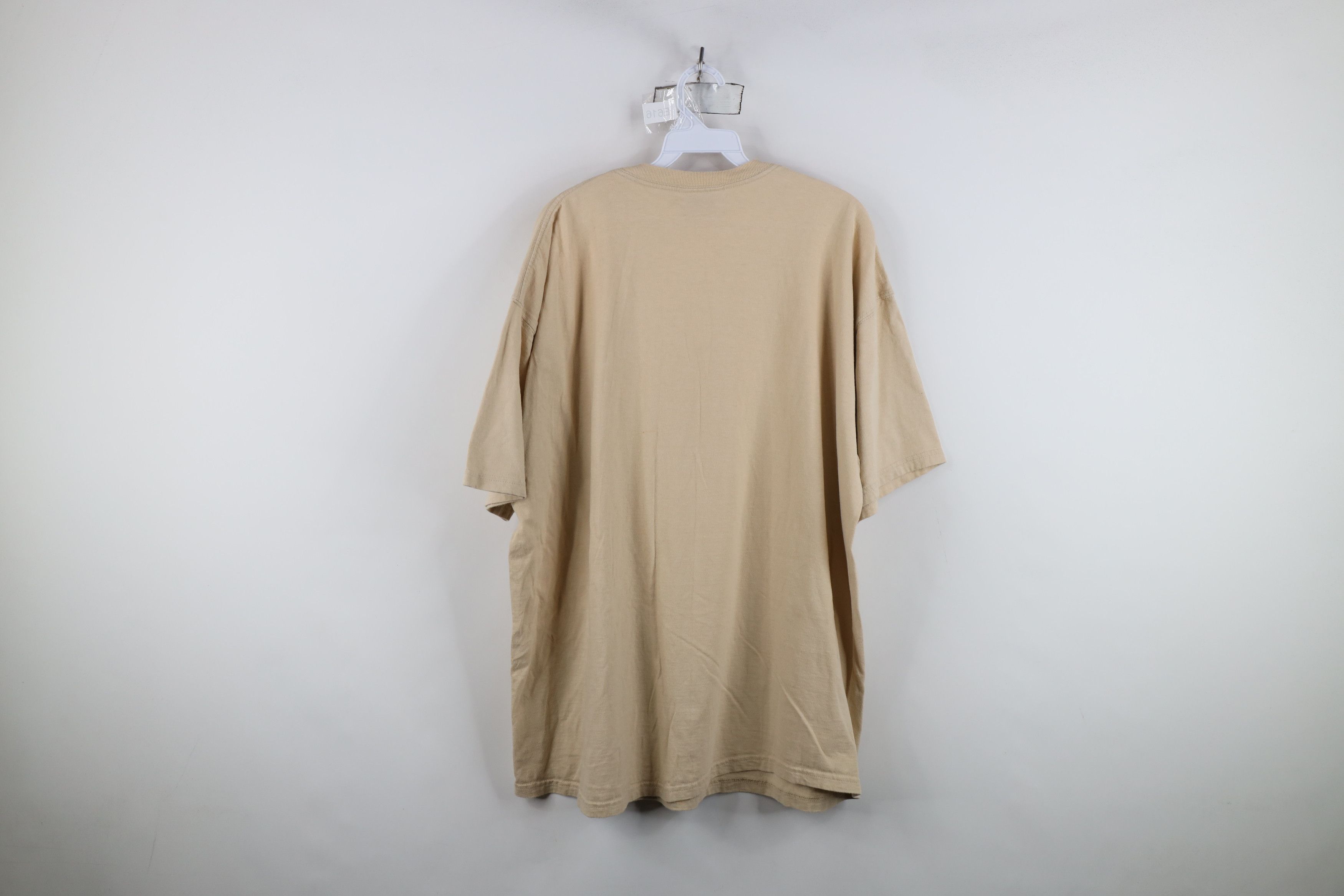 Russell Athletic Vintage 90s Russell Athletic Cotton T-Shirt Beige Khaki Size US XL / EU 56 / 4 - 12 Thumbnail