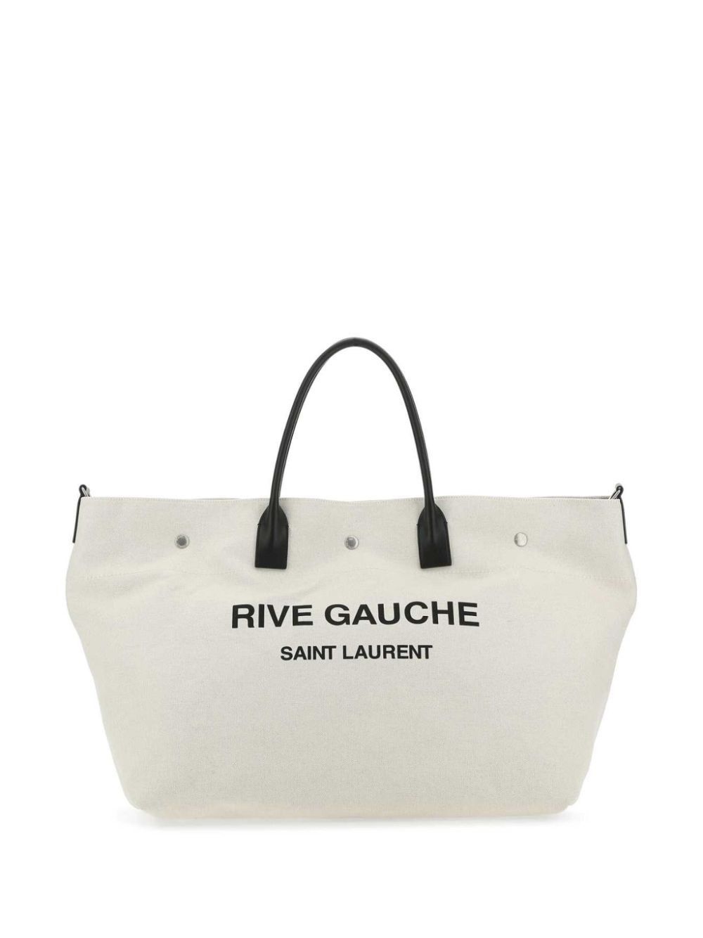 Saint Laurent Paris o1bcso1str1225 Size: OS/Gauche Maxi Shopping Bag in White Size ONE SIZE - 1 Thumbnail