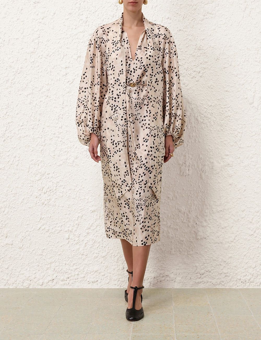 Zimmermann oc11z0925 Illustration Billow Dress in Multicolor Size XS / US 0-2 / IT 36-38 - 7 Thumbnail