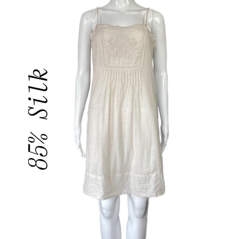Vintage Silk Dress Size M / US 6-8 / IT 42-44 - 2 Thumbnail