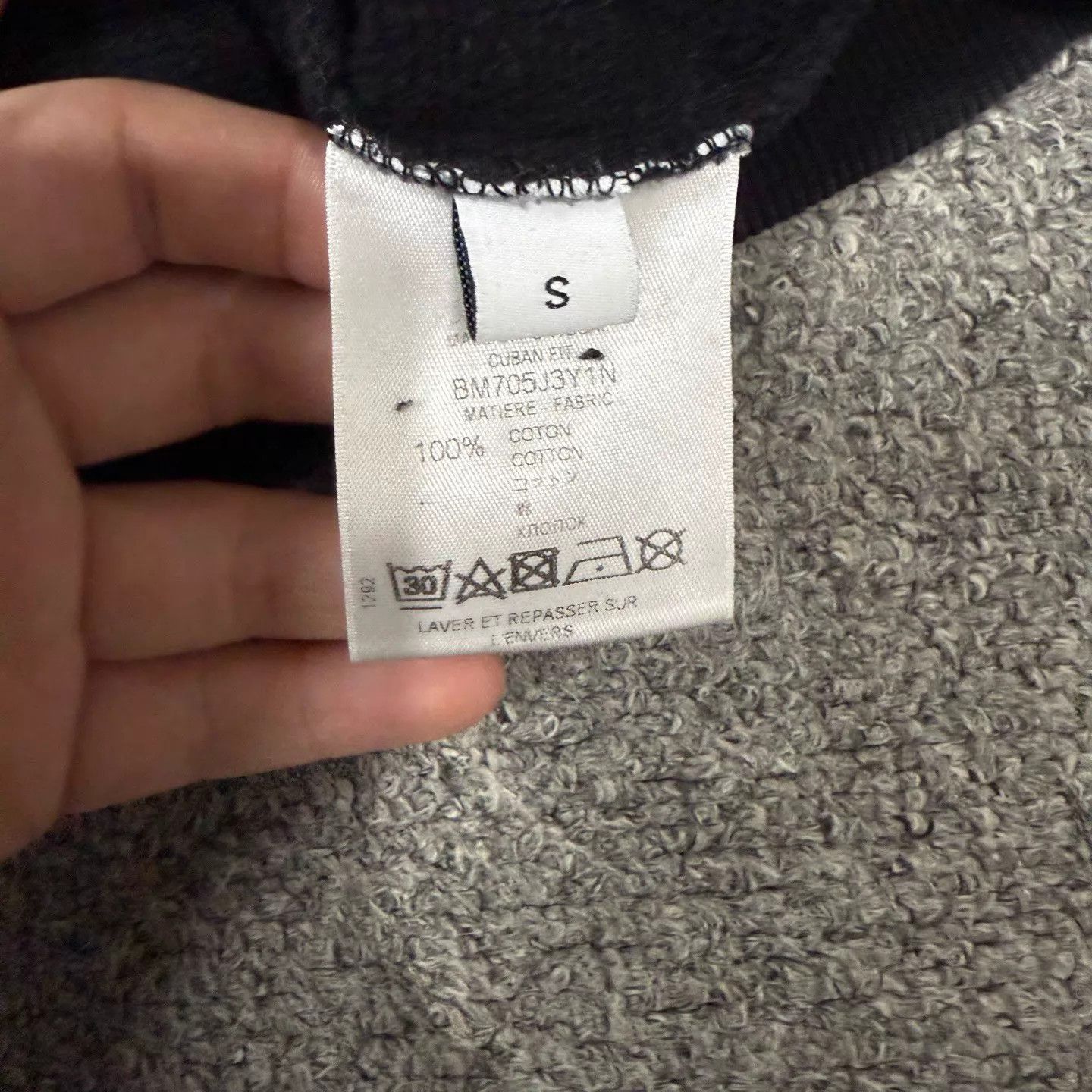 Givenchy Givenchy Black Dog Head Logo Sweatshirt S Size US S / EU 44-46 / 1 - 4 Thumbnail