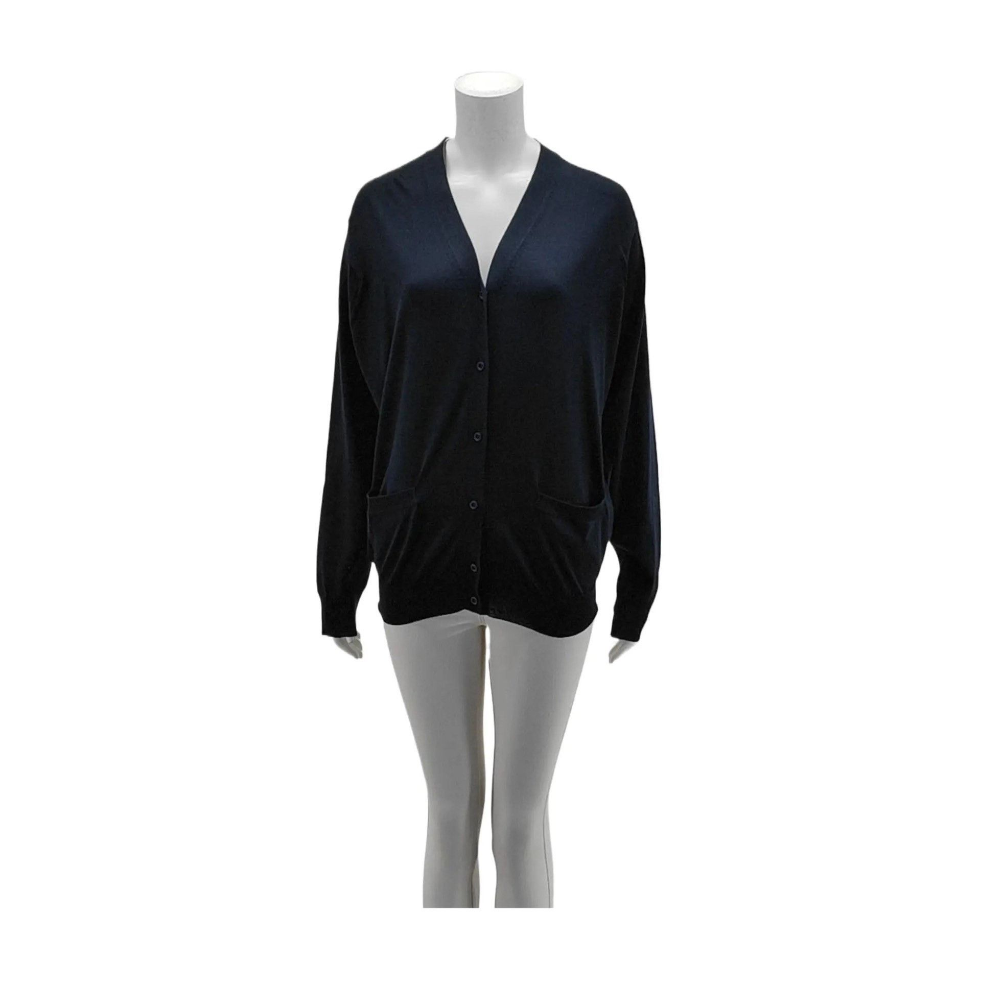 Prada Prada Virgin Wool V-Neck Cardigan Size S / US 4 / IT 40 - 1 Thumbnail