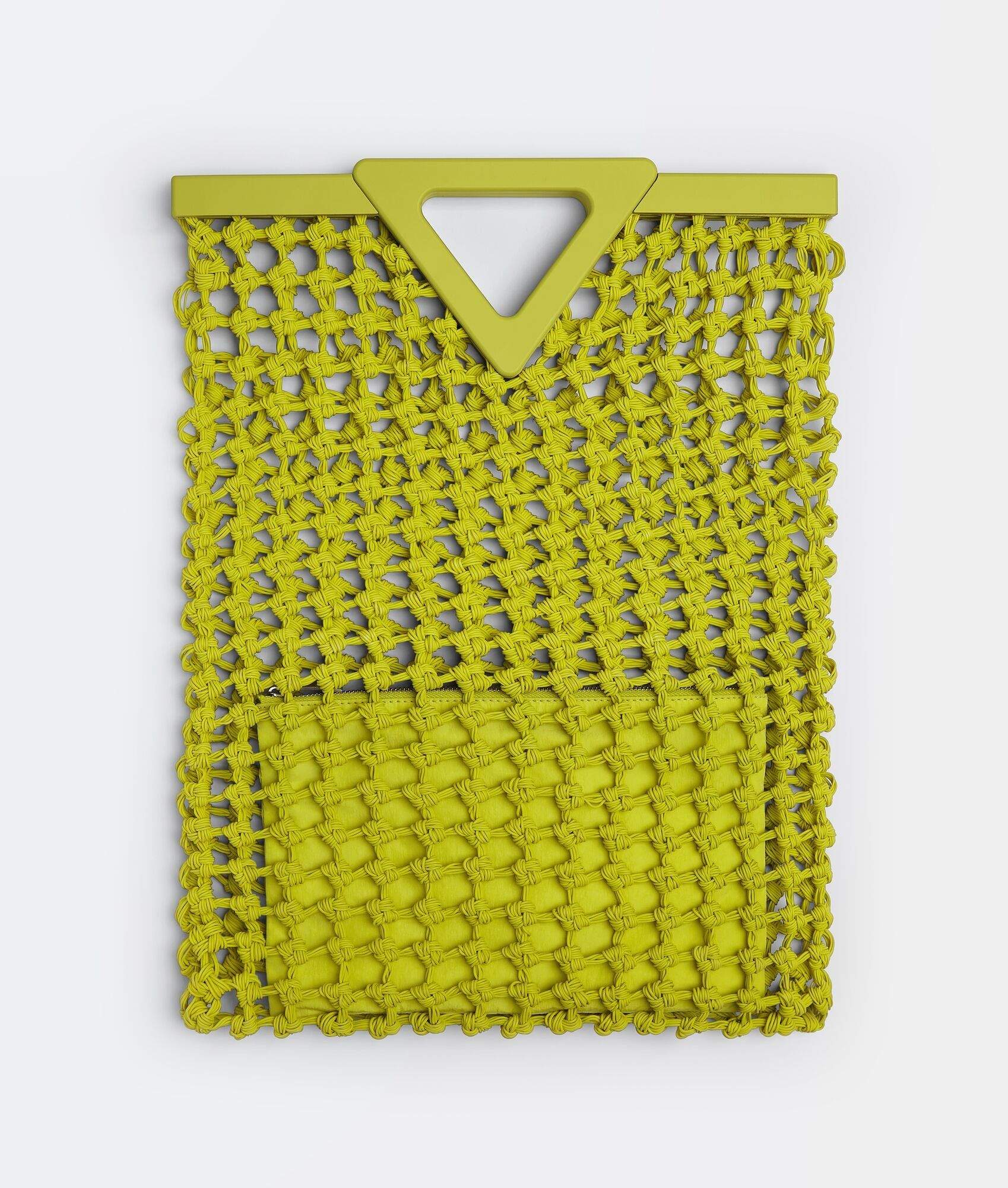 Bottega Veneta o1n1vont0525 Size: OS / Point Bag in Kiwi Size ONE SIZE - 1 Thumbnail