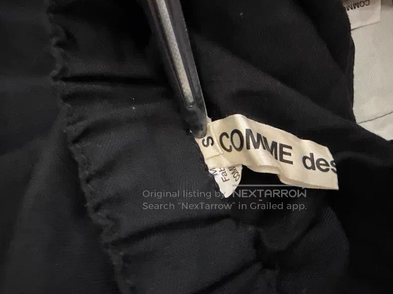 Comme des Garcons Comme Des Garcons size S Main line asymmetric wide-leg pan Size 23" - 7 Thumbnail