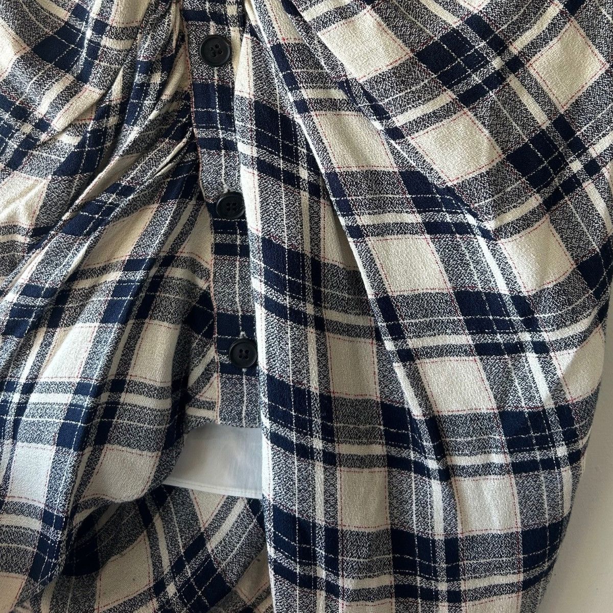 Veronica Beard VERONICA BEARD | Flannel Button Up Skirt | Size 6 Size 28" / US 6 / IT 42 - 4 Thumbnail