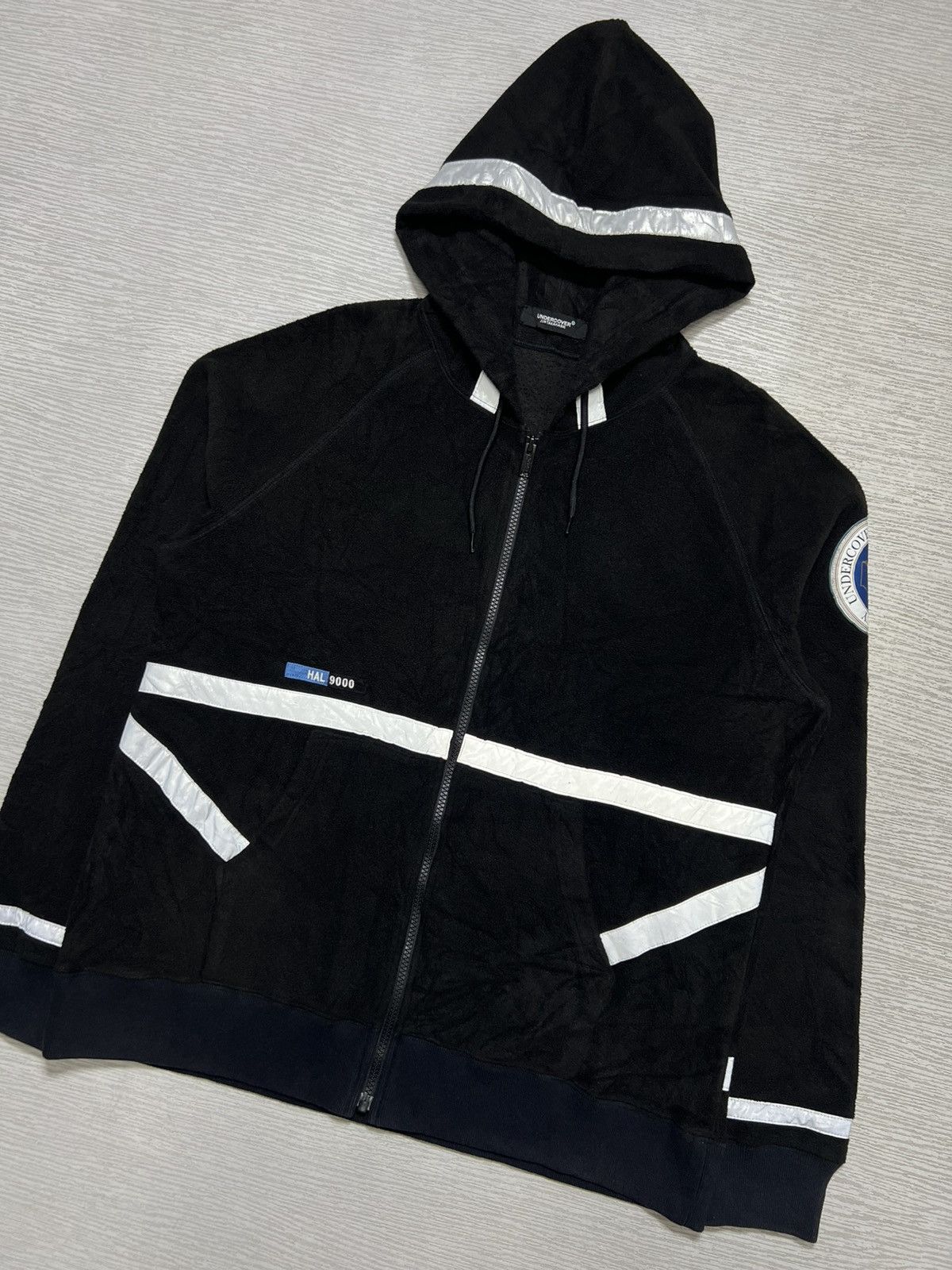 Undercover Undercover - Polar Fleece Space Odyssey Astronaut Zip Hoodie Size US M / EU 48-50 / 2 - 4 Thumbnail