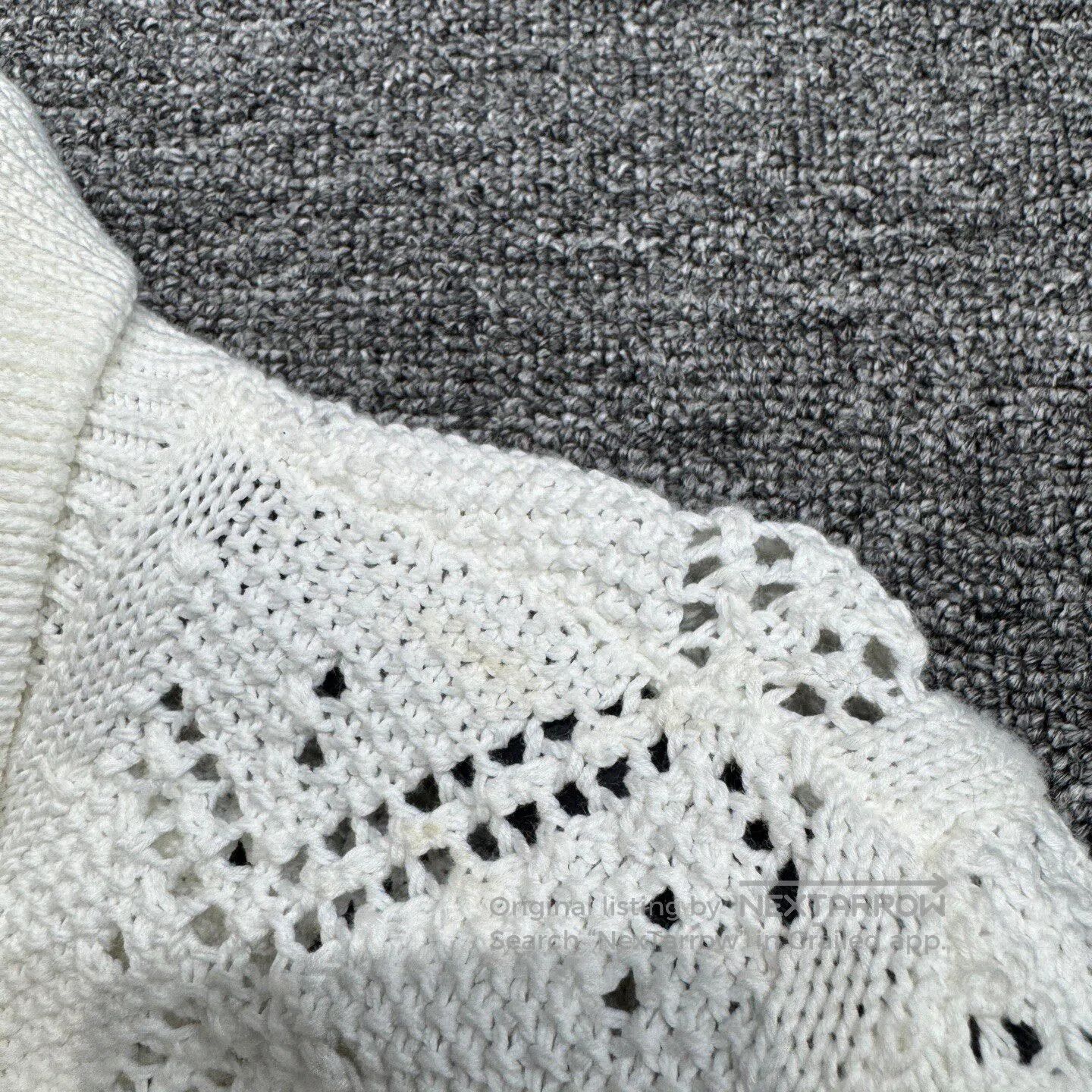 Max Mara MaxMara Hollow knitted cardigan| Size M / US 6-8 / IT 42-44 - 4 Thumbnail
