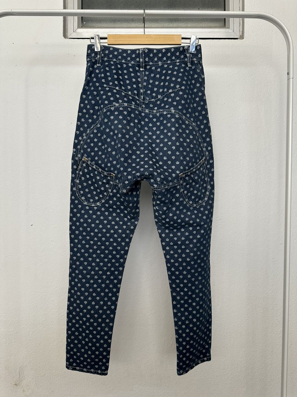 mercibeaucoup FW2009 Mercibeaucoup drop crotch denim jeans Size US 29 - 14 Thumbnail