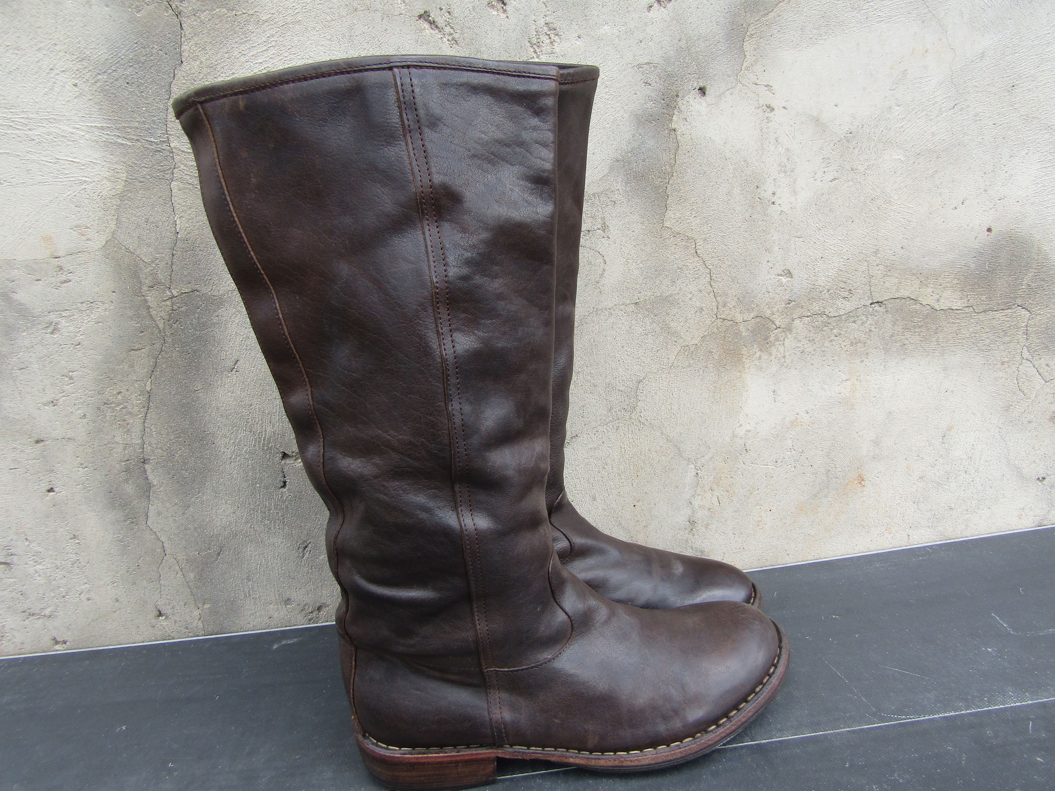 Fiorentini + Baker Fiorentini Baker Brown Tall Eli Biker Moto Riding Women's Size US 8 / IT 38 - 5 Thumbnail