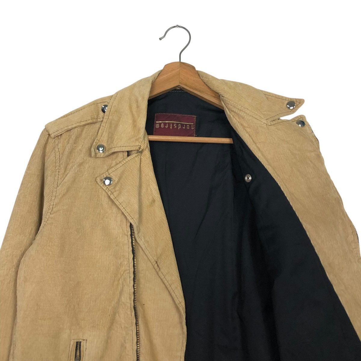 Japanese Brand 🔥VINTAGE BIKER JACKET DOUBLE COLLAR NORDSTORM ISSEY MIYAKE Size US M / EU 48-50 / 2 - 14 Thumbnail