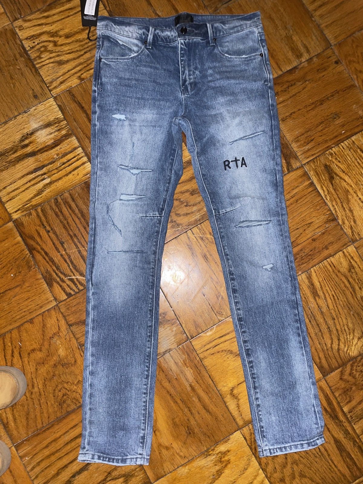 Rta Vintage ripped RTA denim jeans Size US 32 / EU 48 - 9 Thumbnail