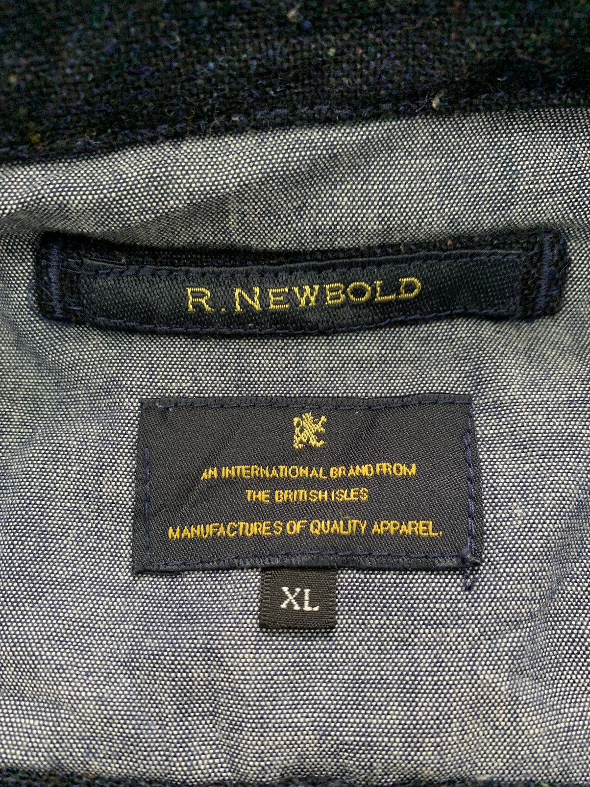 R.Newbold Nice R.Newbold Blend Wool Jacket Size US M / EU 48-50 / 2 - 10 Thumbnail