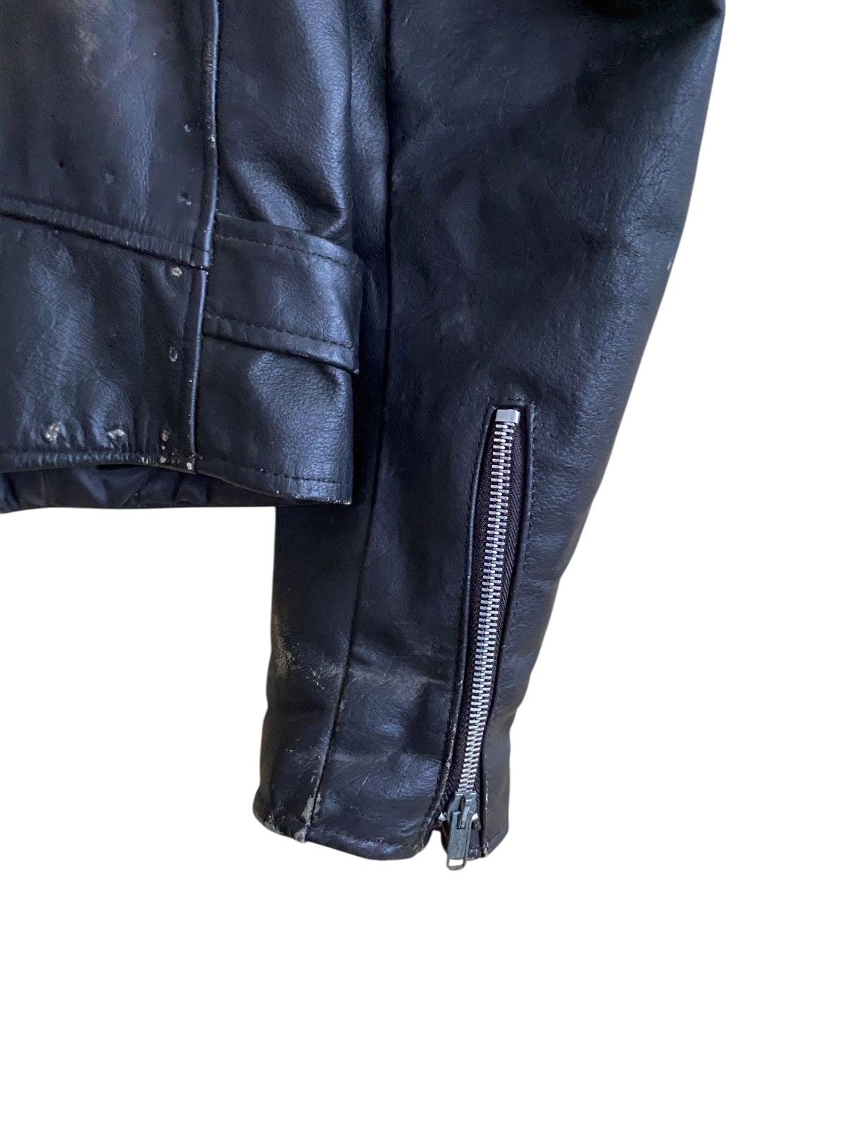 Cooper Vintage Brand Cooper Double Collar Leather Jacket 1970s Size US M / EU 48-50 / 2 - 9 Thumbnail