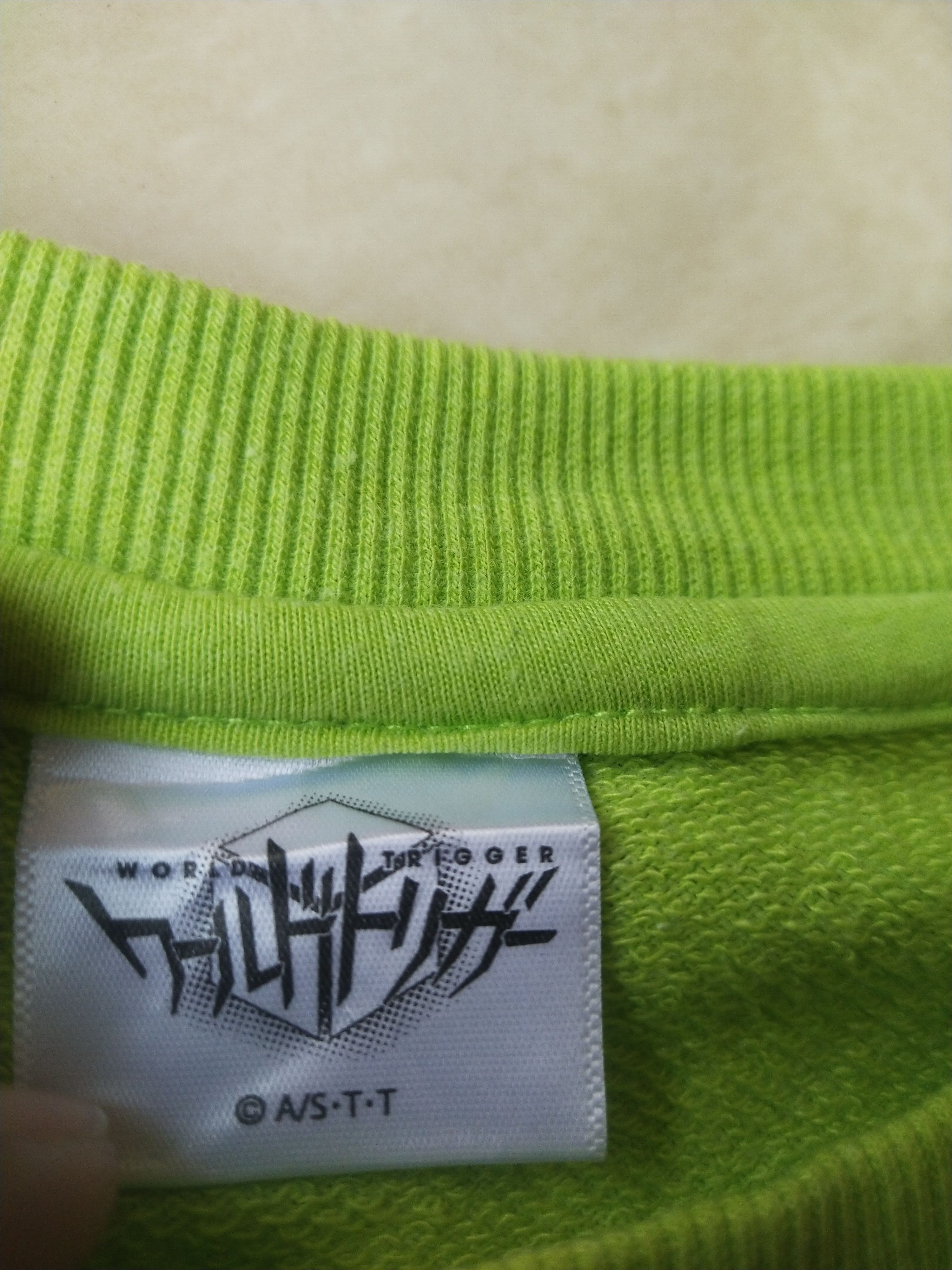 Anime World Trigger Border Mikado City Sweatshirt Anime Crewneck Size US M / EU 48-50 / 2 - 7 Thumbnail