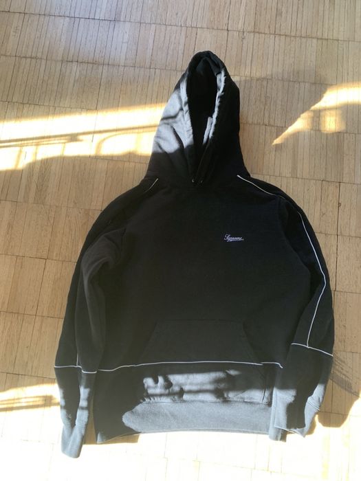 Supreme piping online hoodie