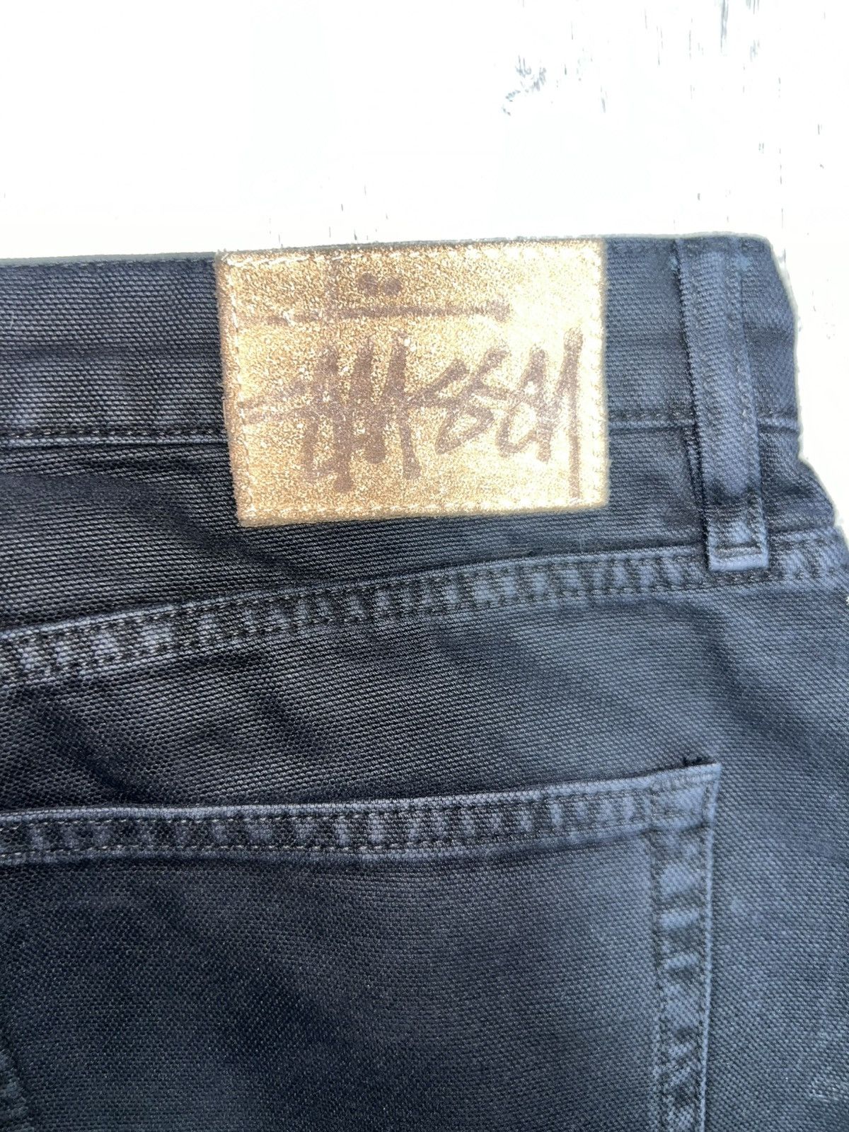 Stussy Stussy Big Ol' Jeans Washed Black 34 Baggy Fit Size US 34 / EU 50 - 4 Thumbnail