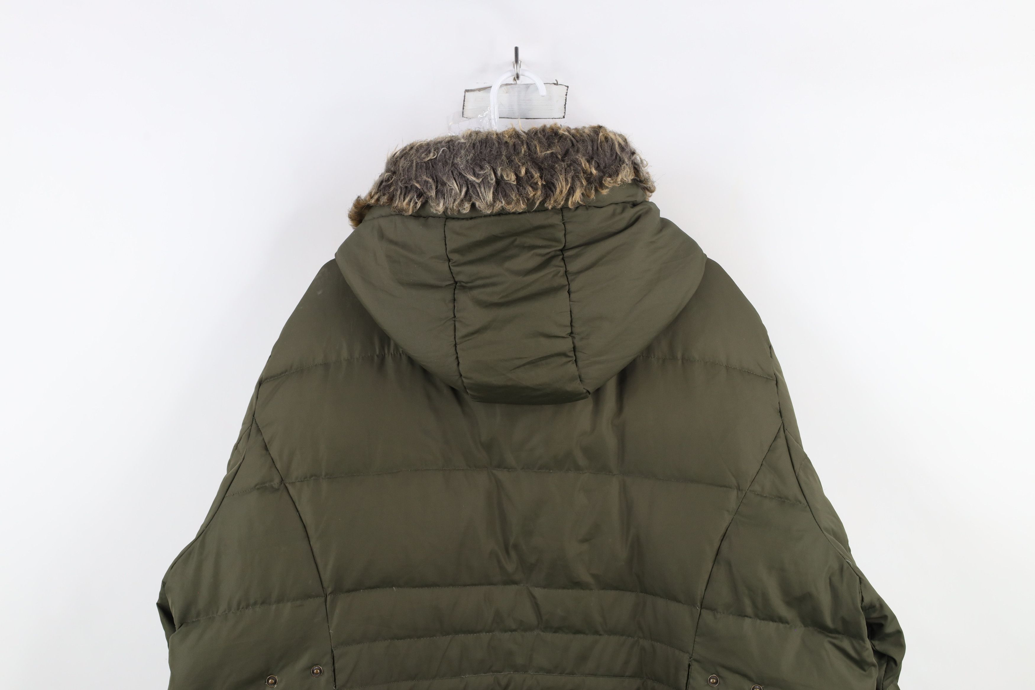 Ralph Lauren × Vintage Vintage 90s Ralph Lauren Fur Trim Down Hooded Puffer Jacket Size 3XL / US 20-22 - 15 Thumbnail