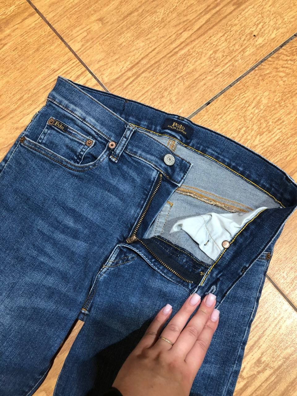 Polo Ralph Lauren Polo Ralph Lauren Jeans Denim Kids Washed Size 27" / US 4 / IT 40 - 18 Thumbnail
