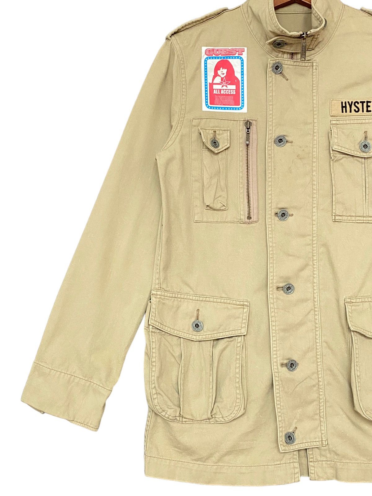 Hysteric Glamour × Japanese Brand × Vintage Vintage Hysteric Glamour Tactical Jacket 2000s Size US M / EU 48-50 / 2 - 3 Thumbnail