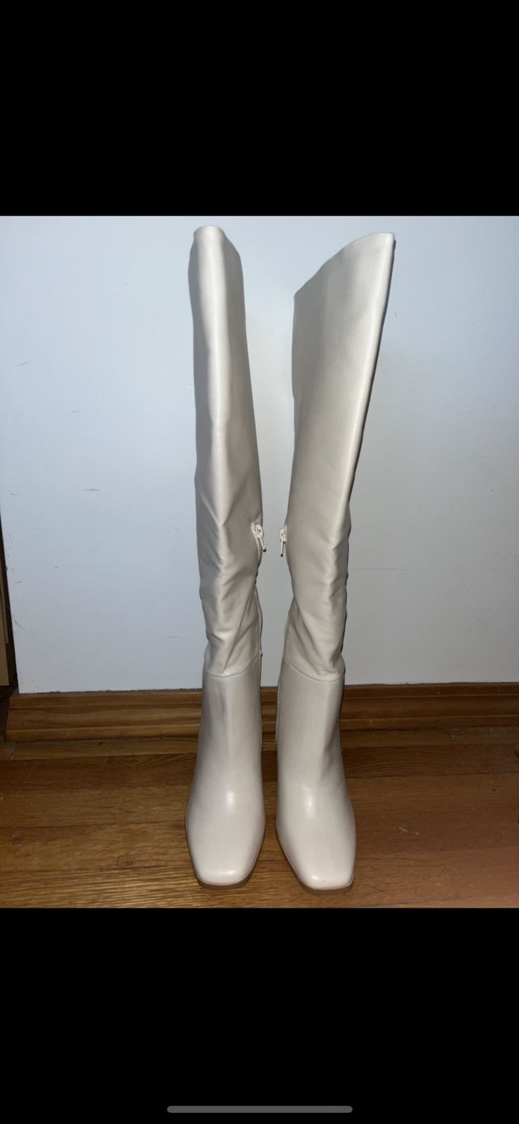 MONROW Thigh-high Gogo Boots Size US 7.5 / IT 37.5 - 2 Thumbnail