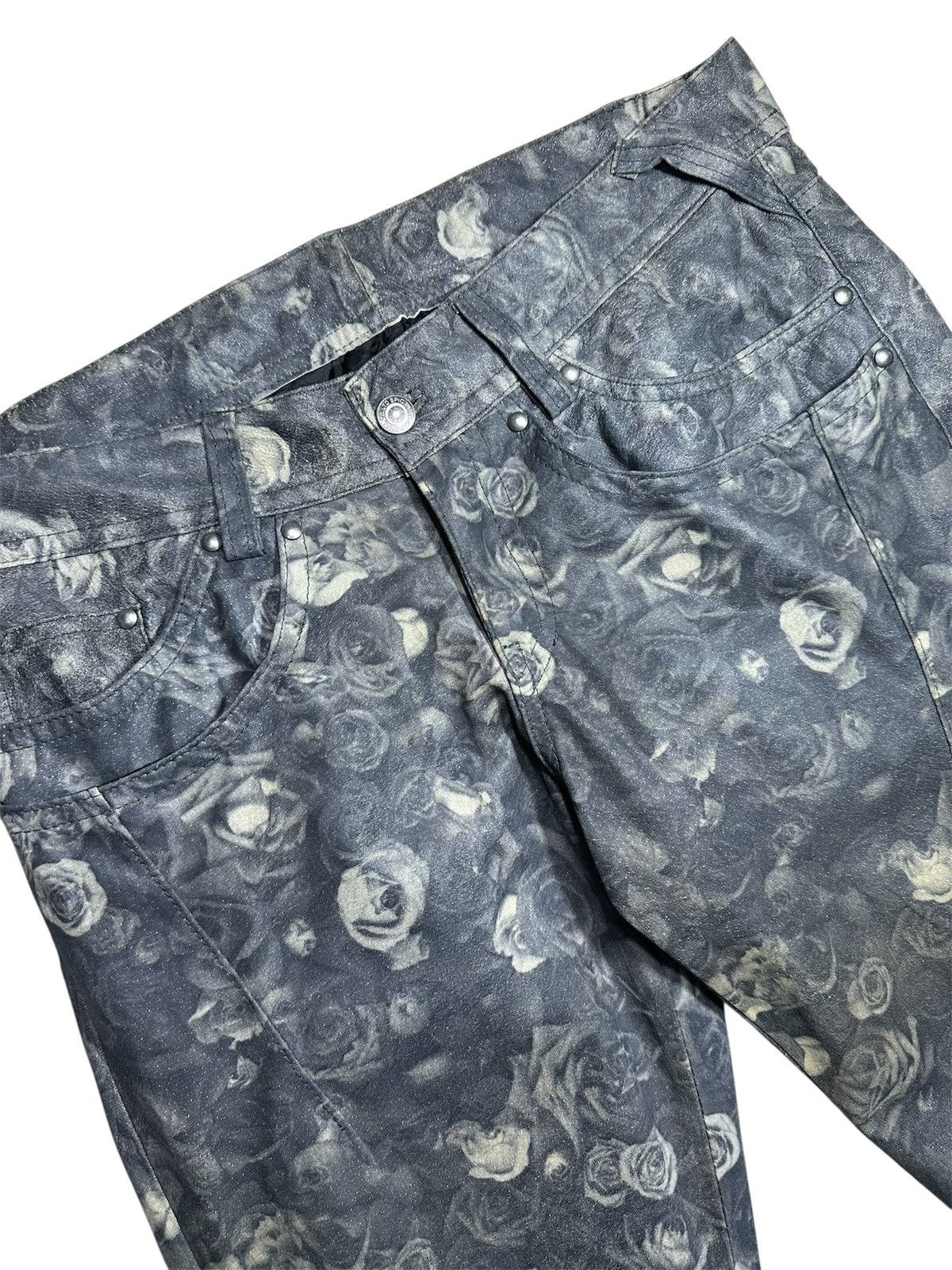Tornado Mart Tornado Mart Leather Flare Pants Size US 33 - 4 Thumbnail
